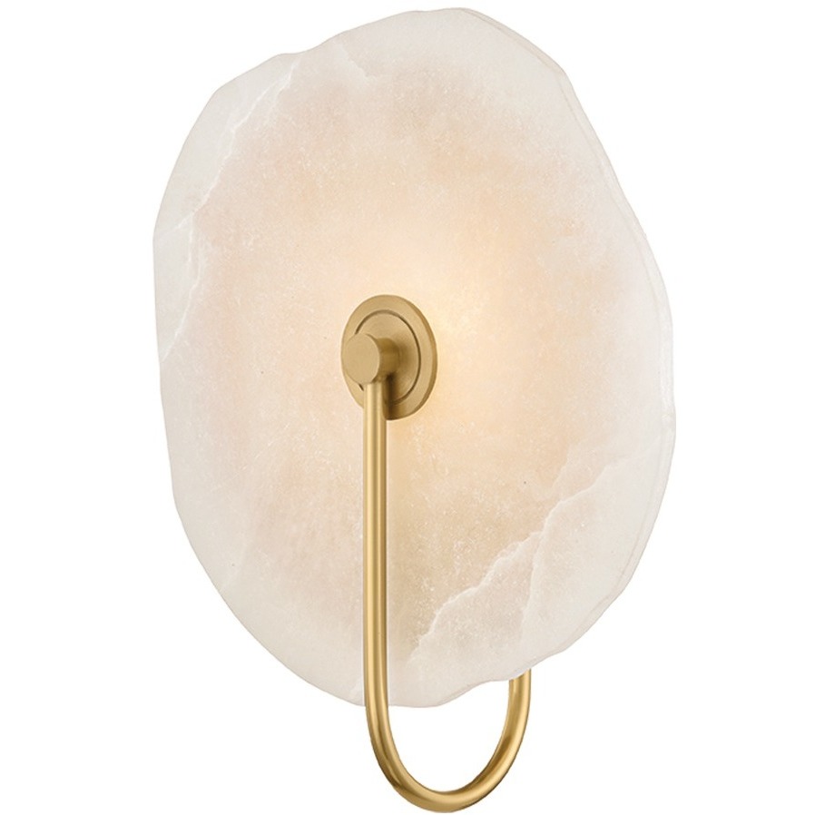 Sariah 1 Light 10 inch Aged Brass ADA Wall Sconce Wall Light