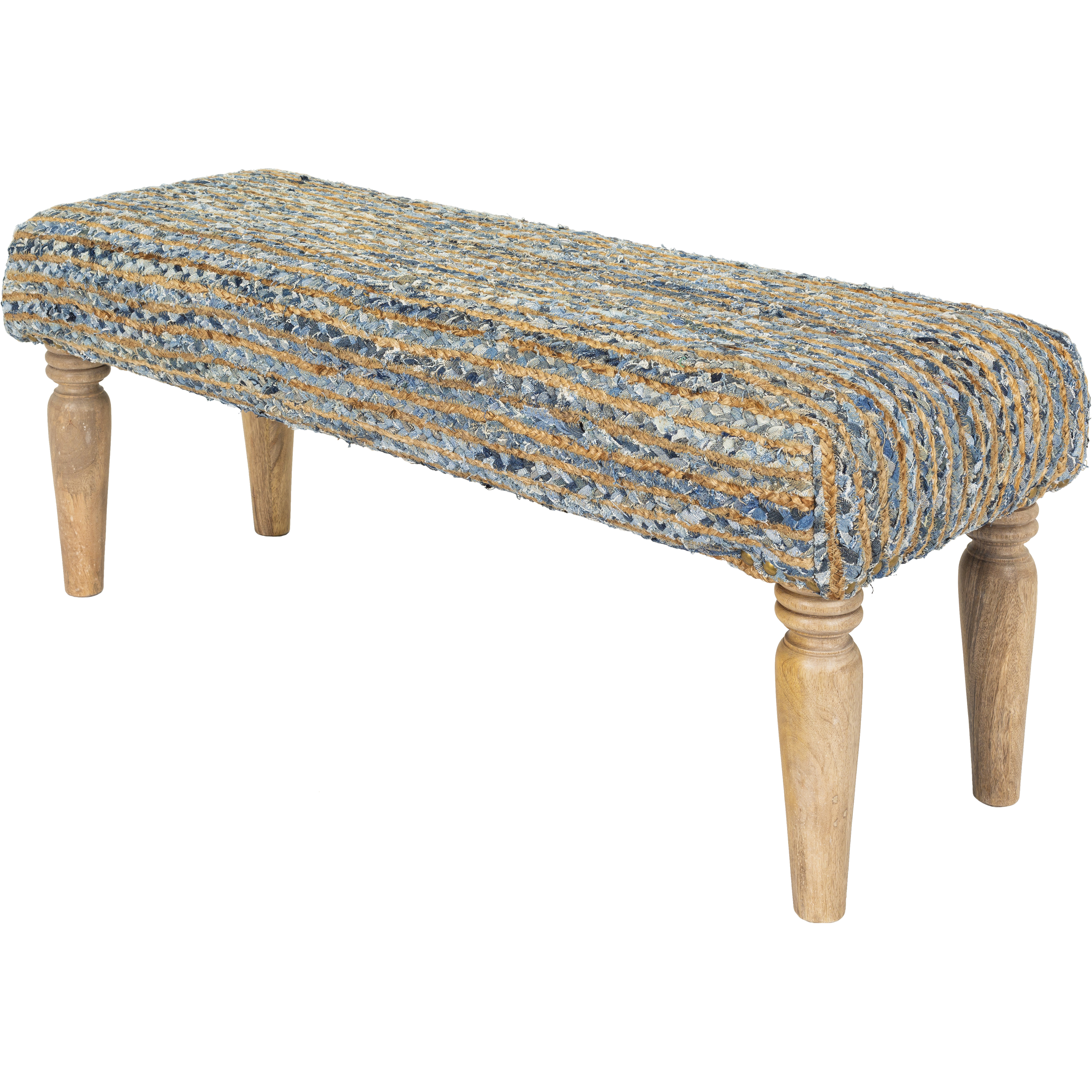 Cambrai Camel Upholstered Bench