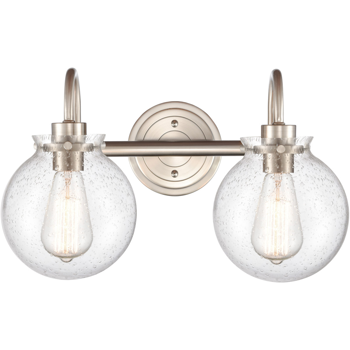 Olivia LED 17 inch Satin Nickel Bath Vanity Light Wall Light