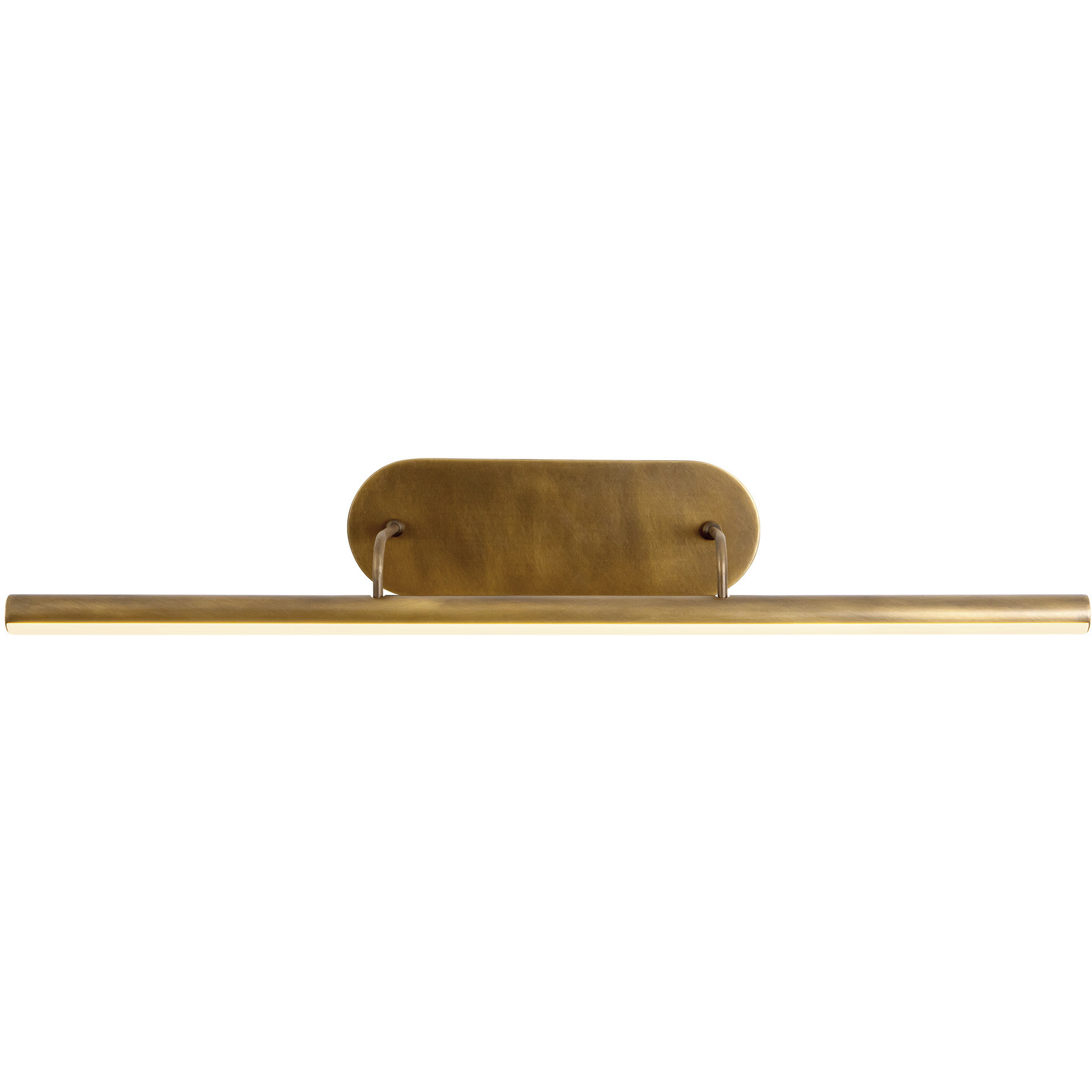 Slender 20 watt 32 inch Vintage Brass Picture Light Wall Light