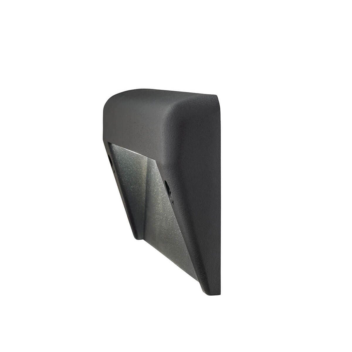 Landscape LED 12 Textured Black Landscape 12V LED Step Light