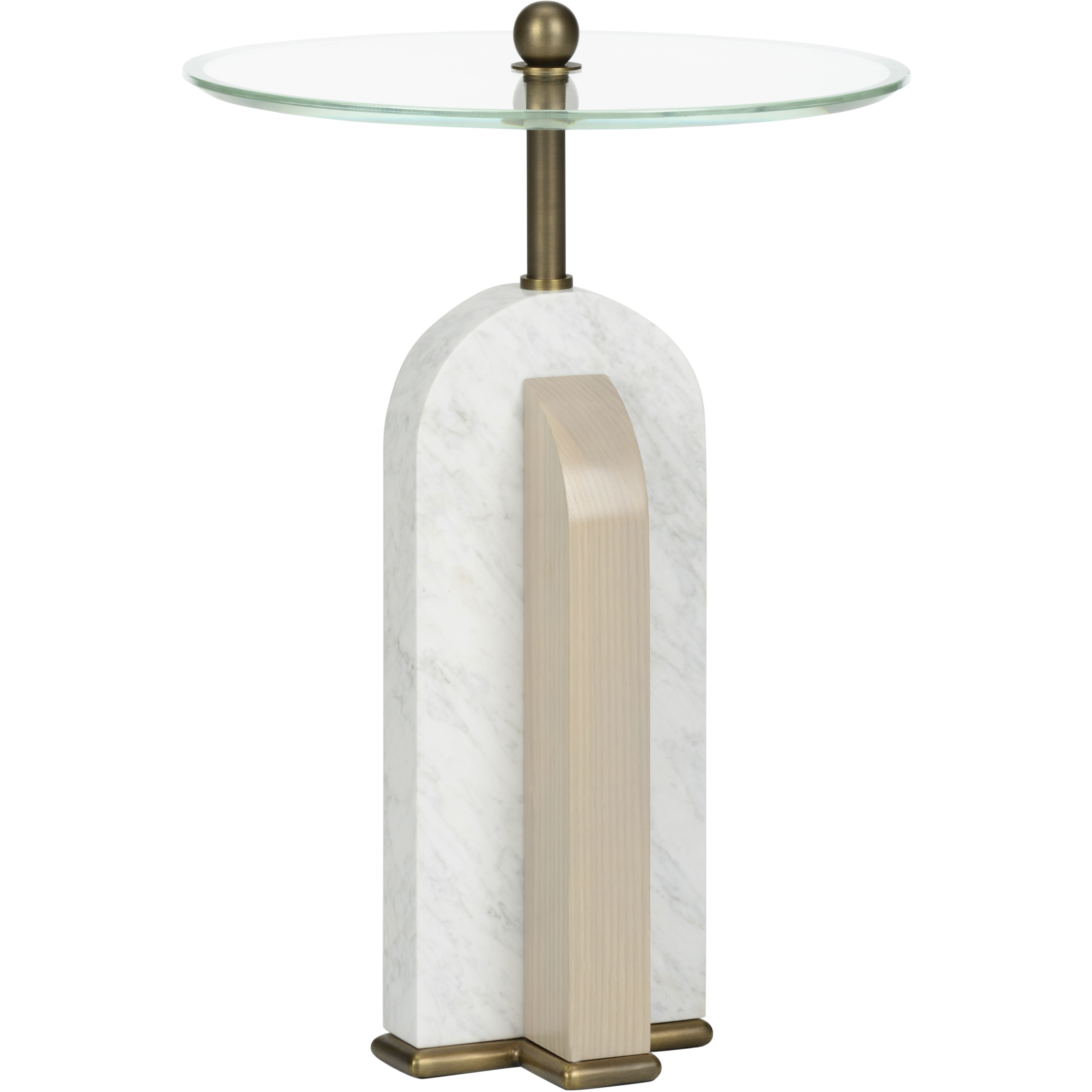 Channarock 23.5 X 16 inch White/Cream Accent Table