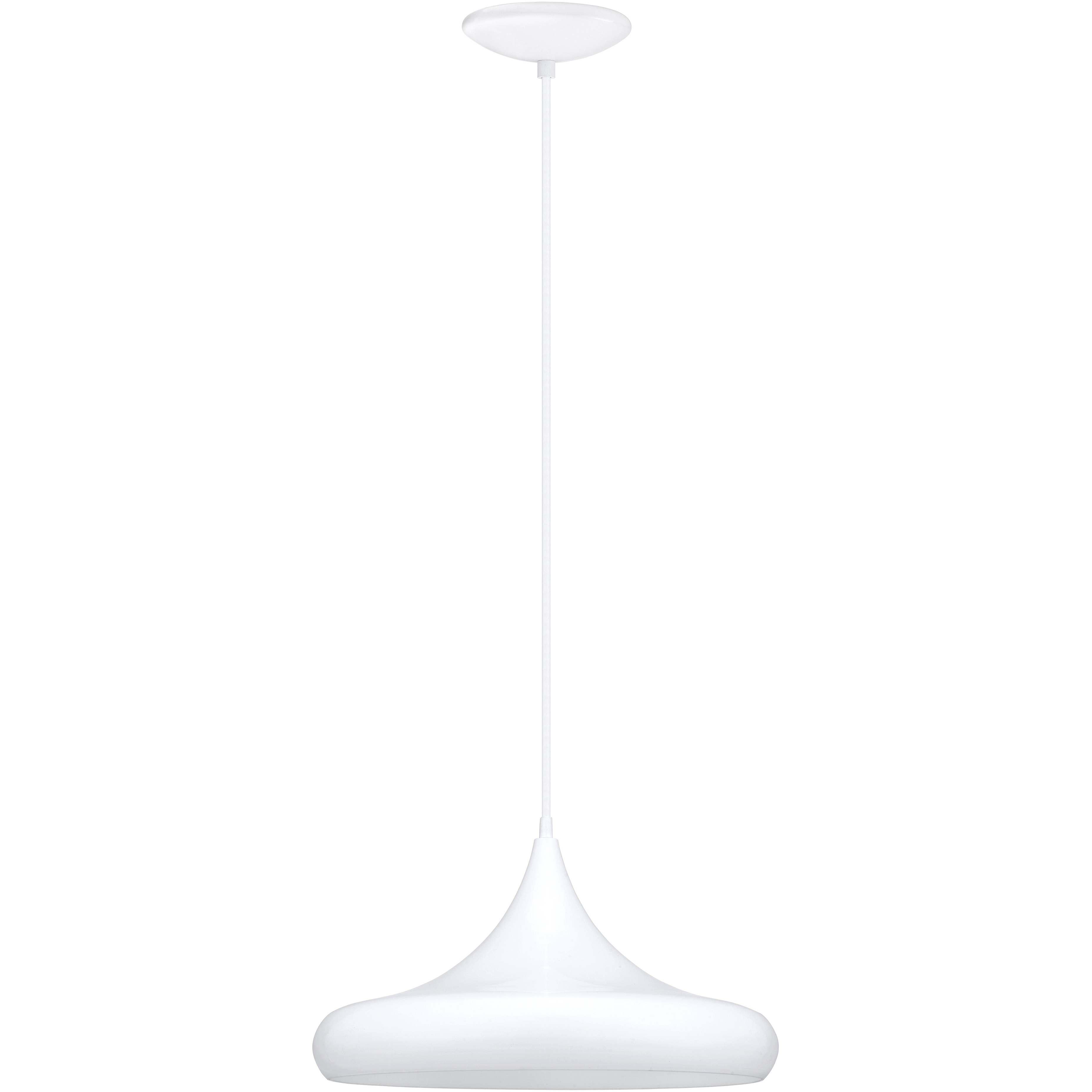 Coretto 1 Light 15.75 inch Glossy White Pendant Ceiling Light