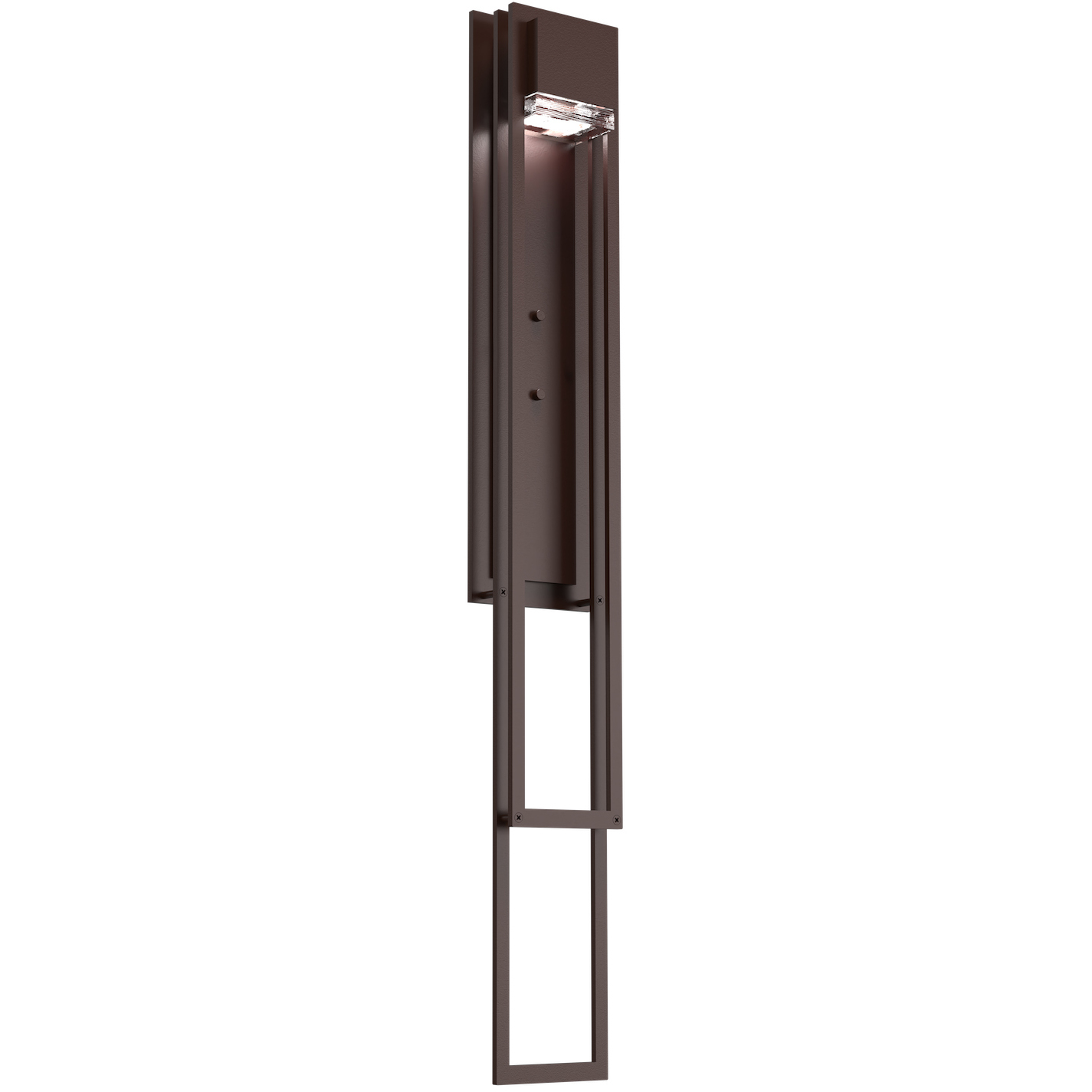 Cascade LED Statuary Bronze Outdoor Sconce