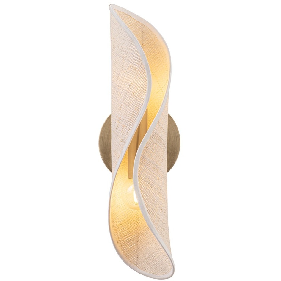 Rhoda 2 Light 4.75 inch Aged Brass ADA Wall Sconce Wall Light