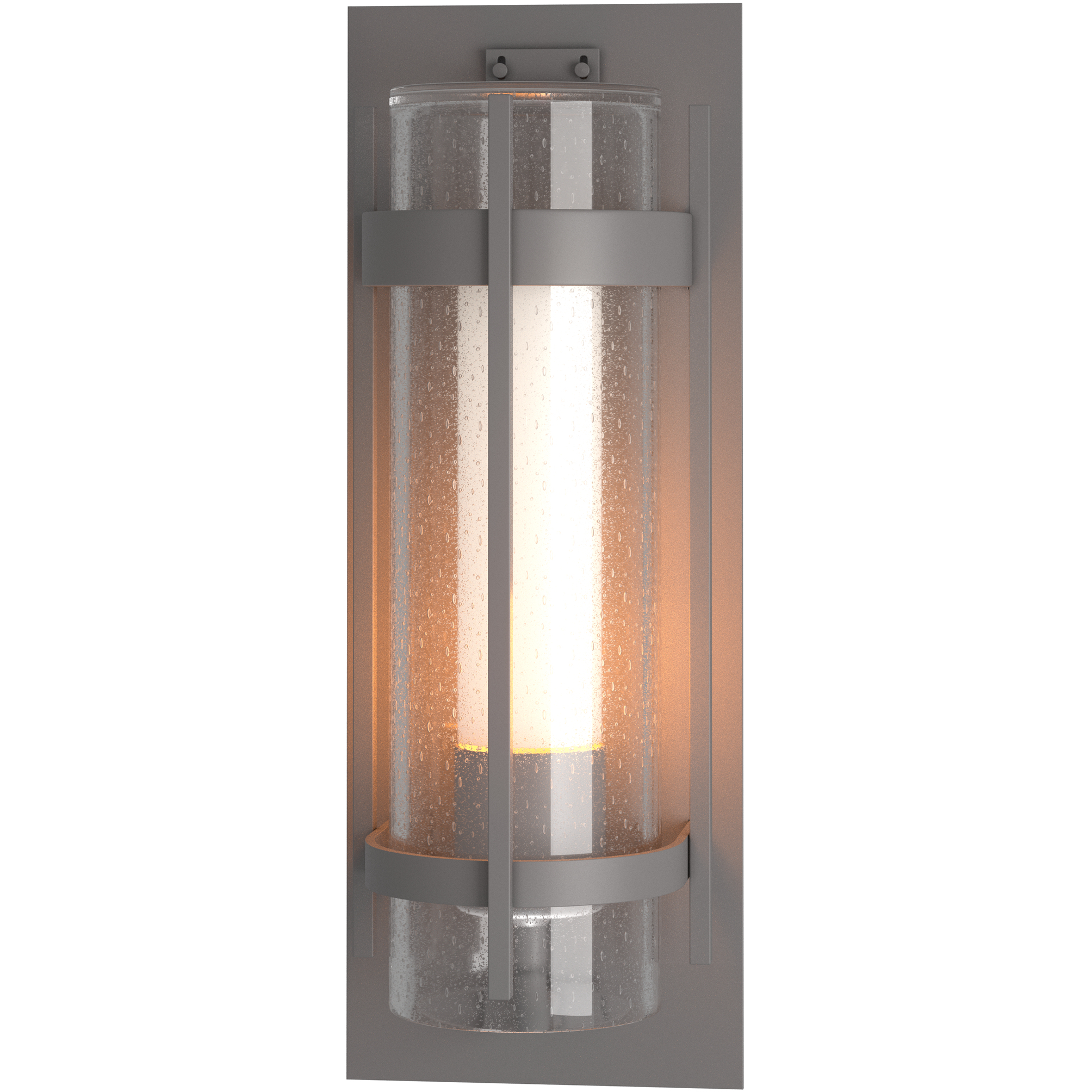 Torch 1 Light 25.9 inch Coastal Burnished Steel Outdoor Sconce, XL - Open Box