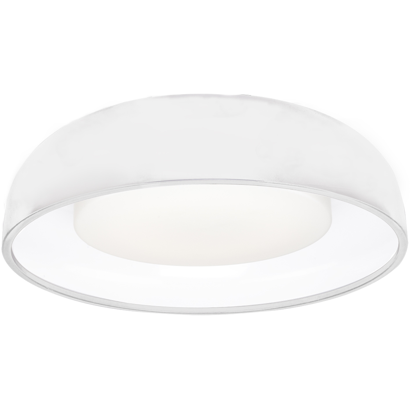 Beacon LED 24 inch White Flush Mount Ceiling Light