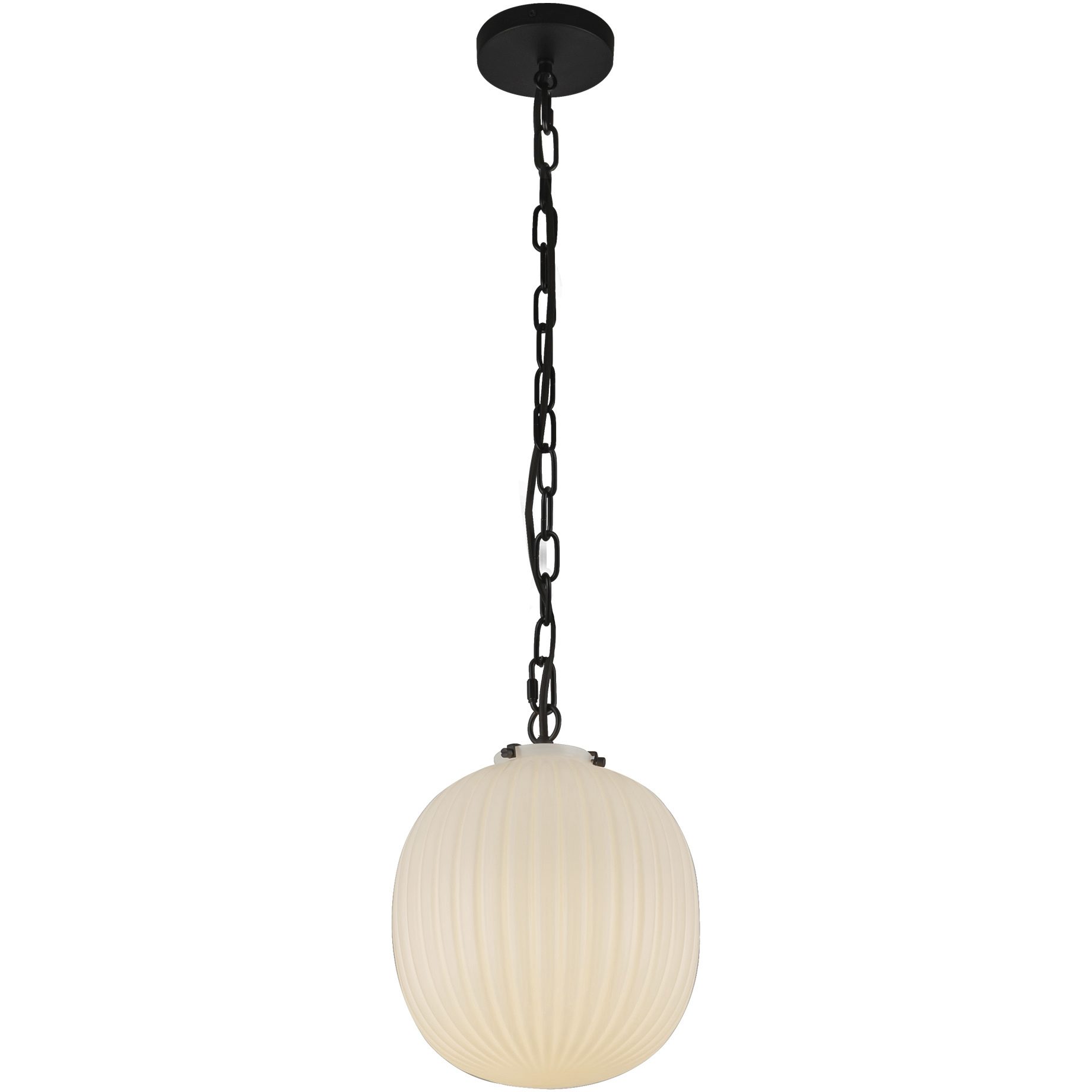 Alora Mood Cherise 1 Light 11.88 inch Matte Black Pendant Ceiling Light