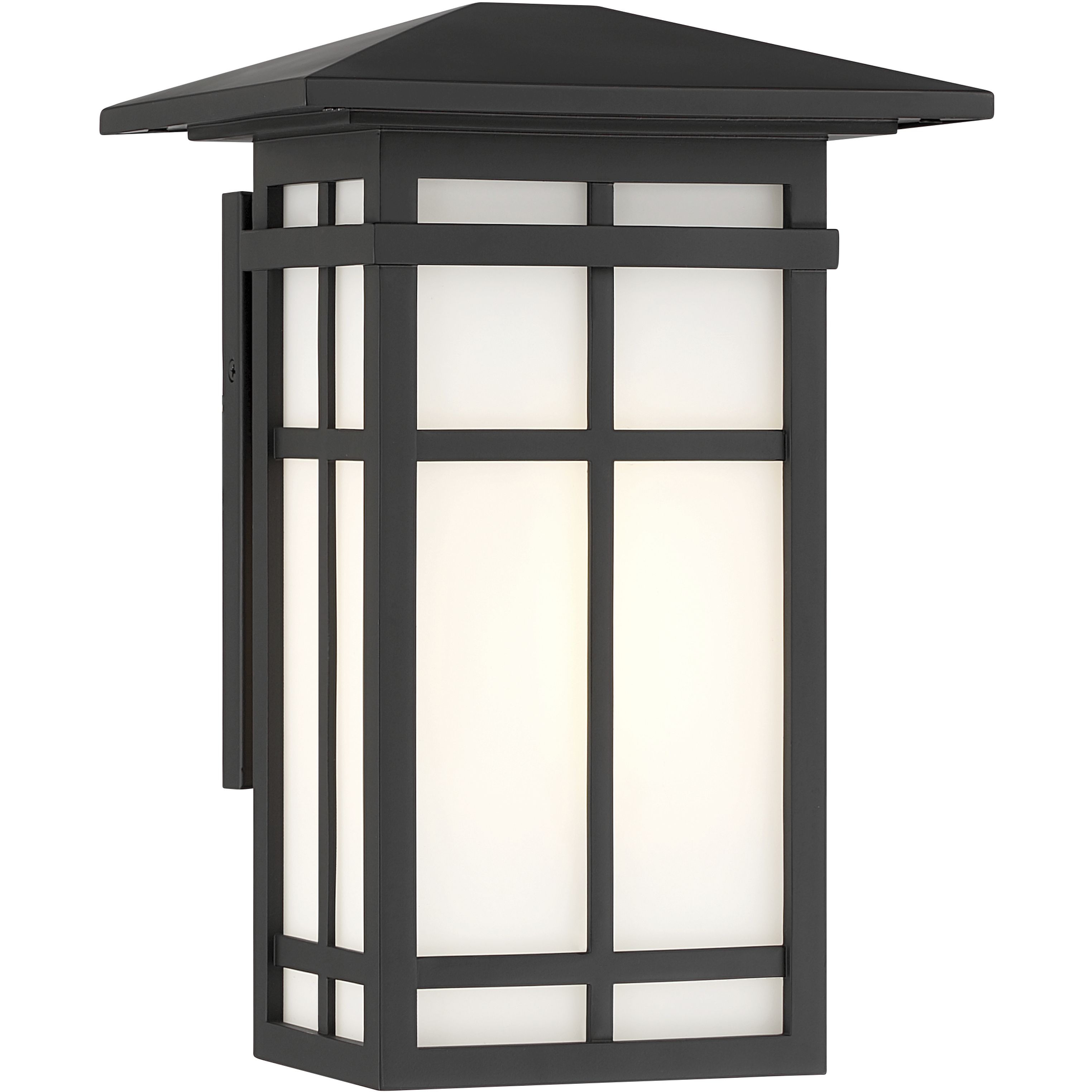 Grydton 1 Light 16.5 inch Dark Matte Black Outdoor Wall Lantern