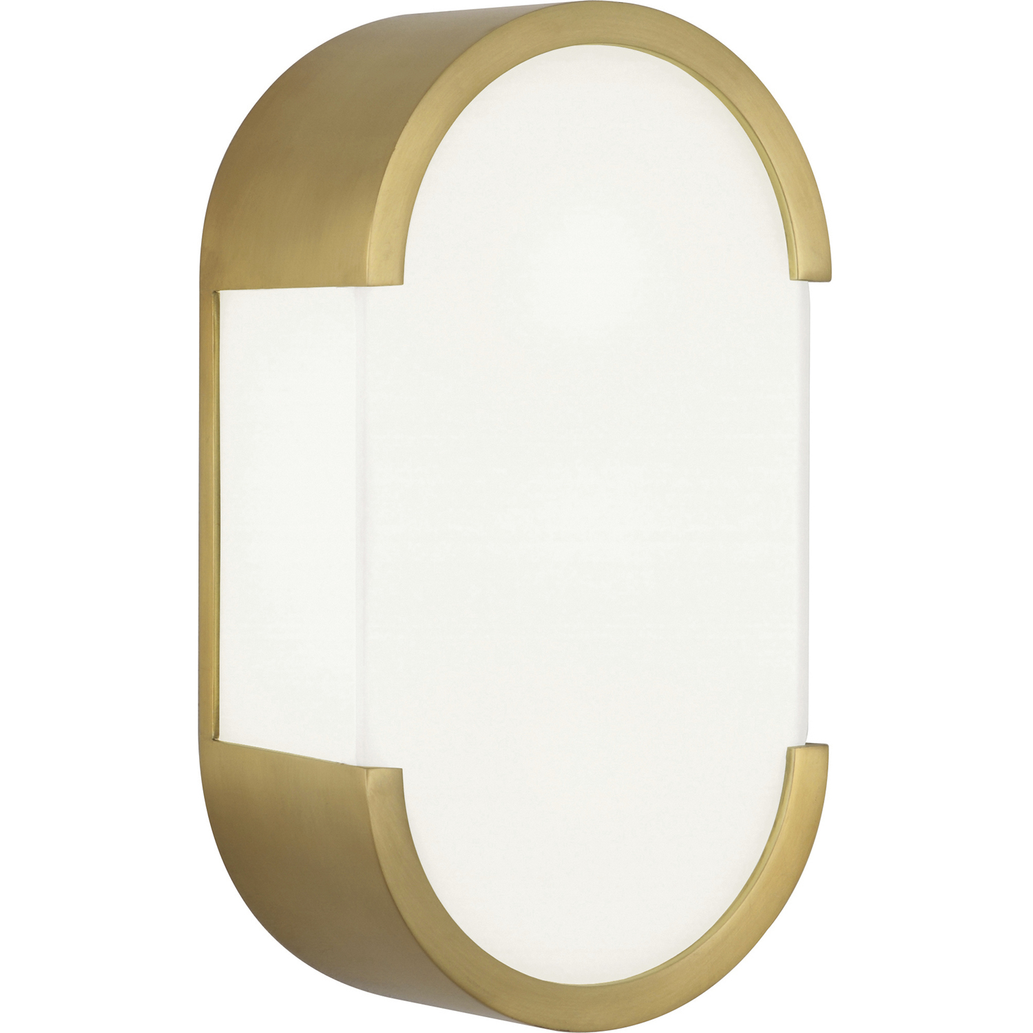Robert Abbey Bryce 2 Light 6.75 inch Antique Brass Wall Sconce Wall Light 1318 - Open Box