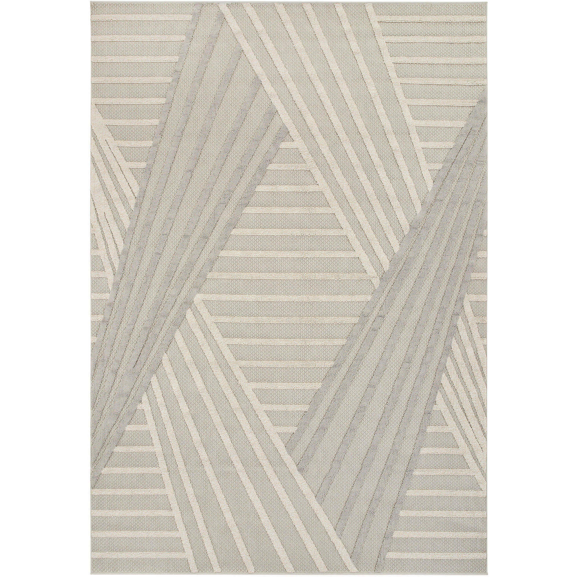 Laid Back Luxe 36 X 24 inch Neutral Rug in 2 x 3