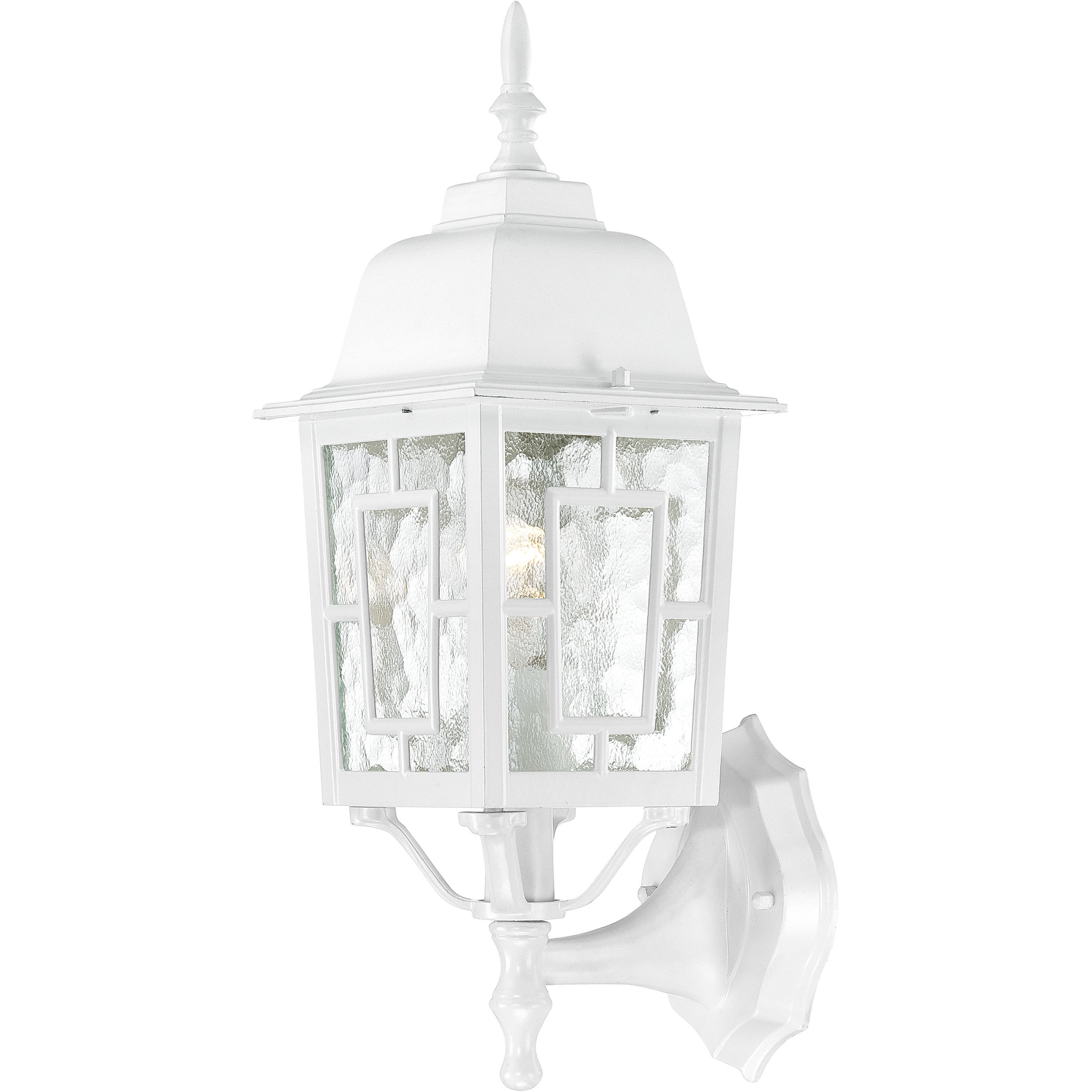 Banyan 1 Light 17 inch White Outdoor Wall Lantern