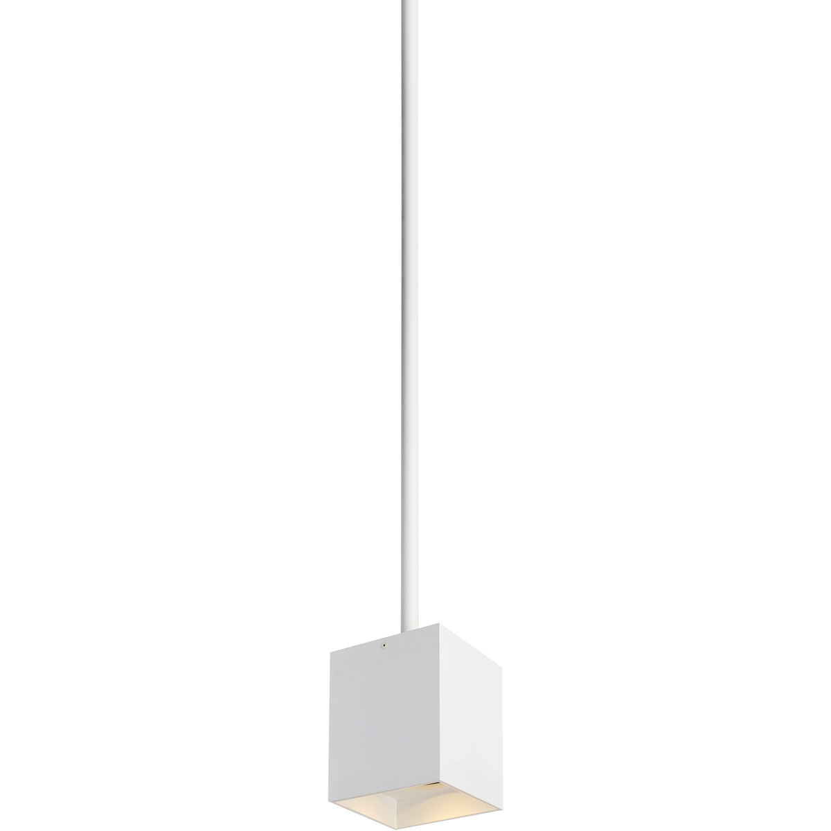 Sean Lavin Exo LED 5.2 inch White Pendant Ceiling Light in 30 Degree, LED 90 CRI 3000K, Matte White/White, 36 inch, Integrated LED