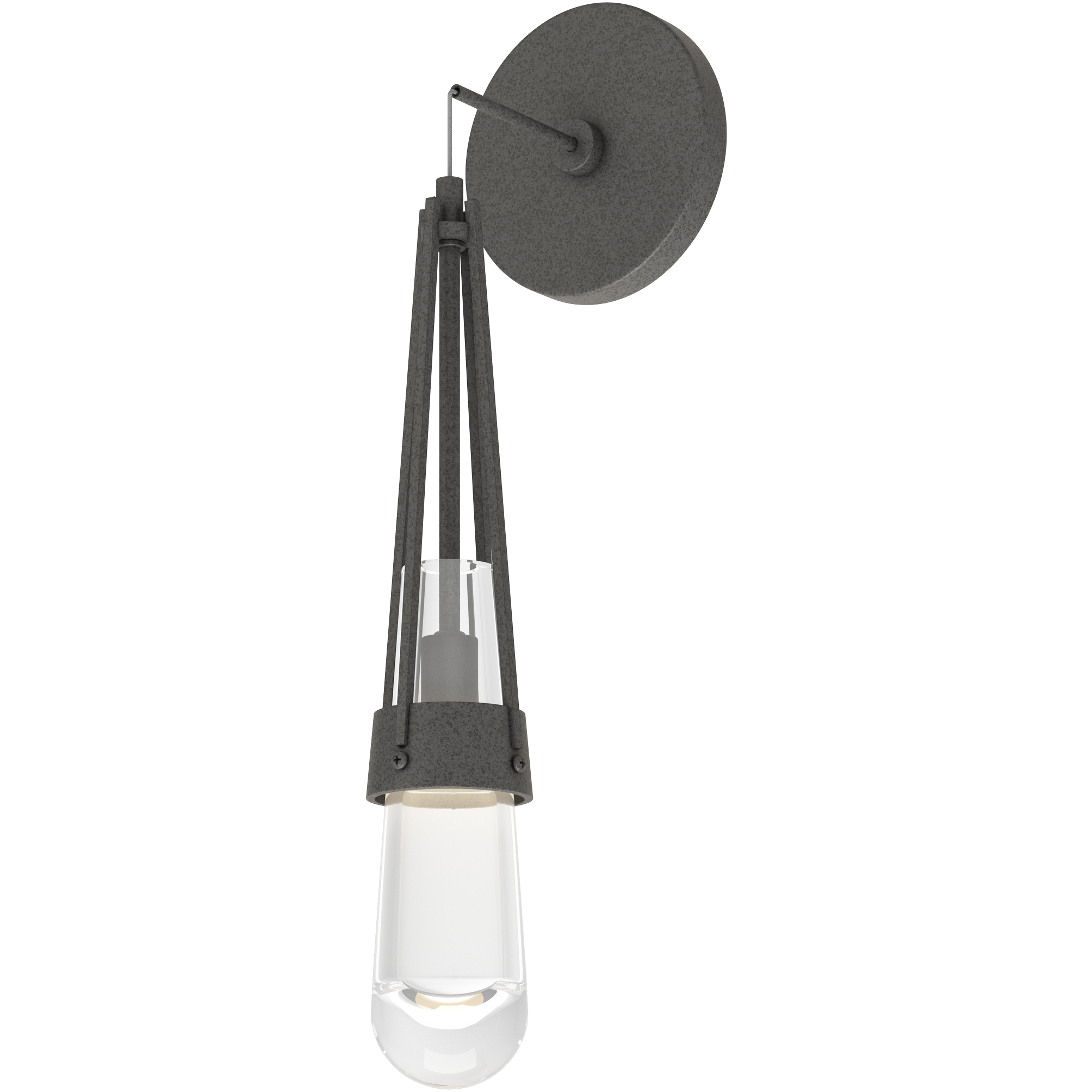 Link 1 Light 5.5 inch Natural Iron Sconce Wall Light, Low Voltage