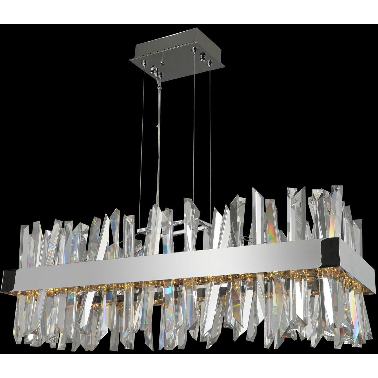 Glacier Island Light Ceiling Light in Chrome