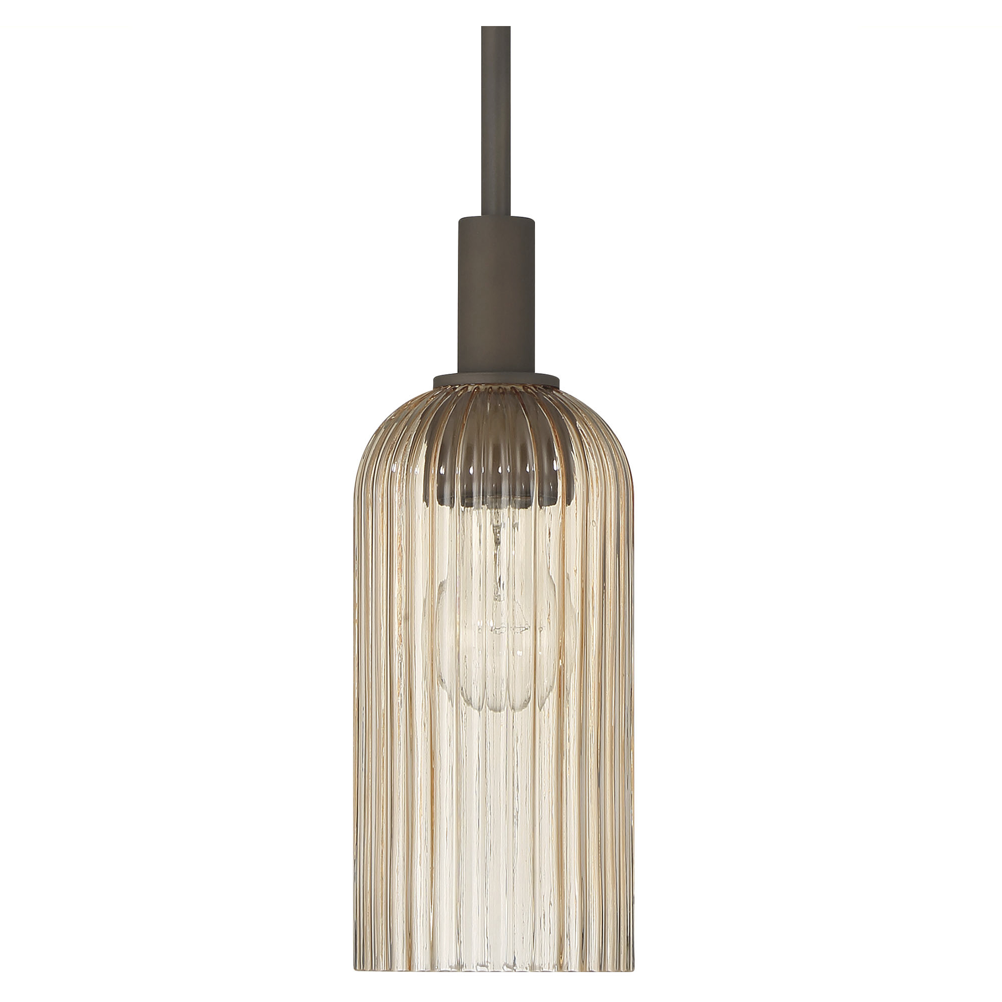 Beverly Glen 1 Light 4.5 inch Matte Bronze Pendant Ceiling Light, Mini