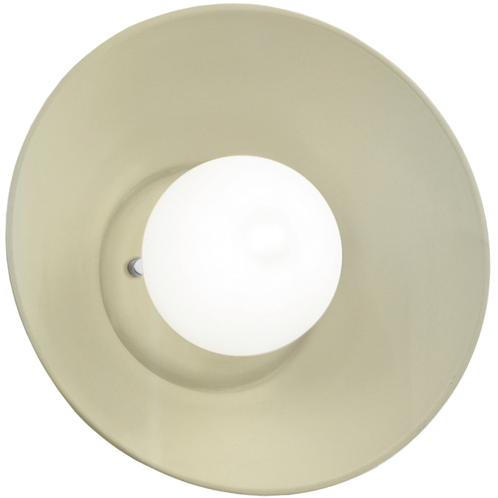 Ambiance Collection 1 Light 10 inch Vanilla (Gloss) Wall Sconce Wall Light