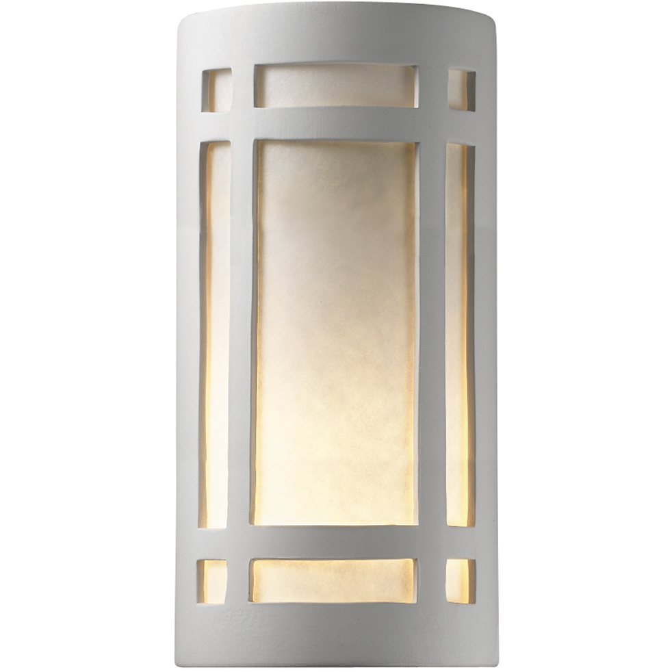 Ambiance LED 11 inch Hammered Polished Brass Wall Sconce Wall Light in Hammered Brass, 2000 Lm LED, Really Big