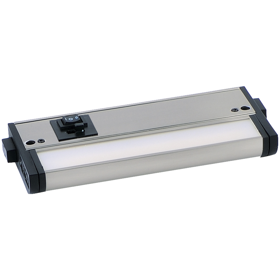 CounterMax 5K 120 LED 6 inch Satin Nickel Under Cabinet