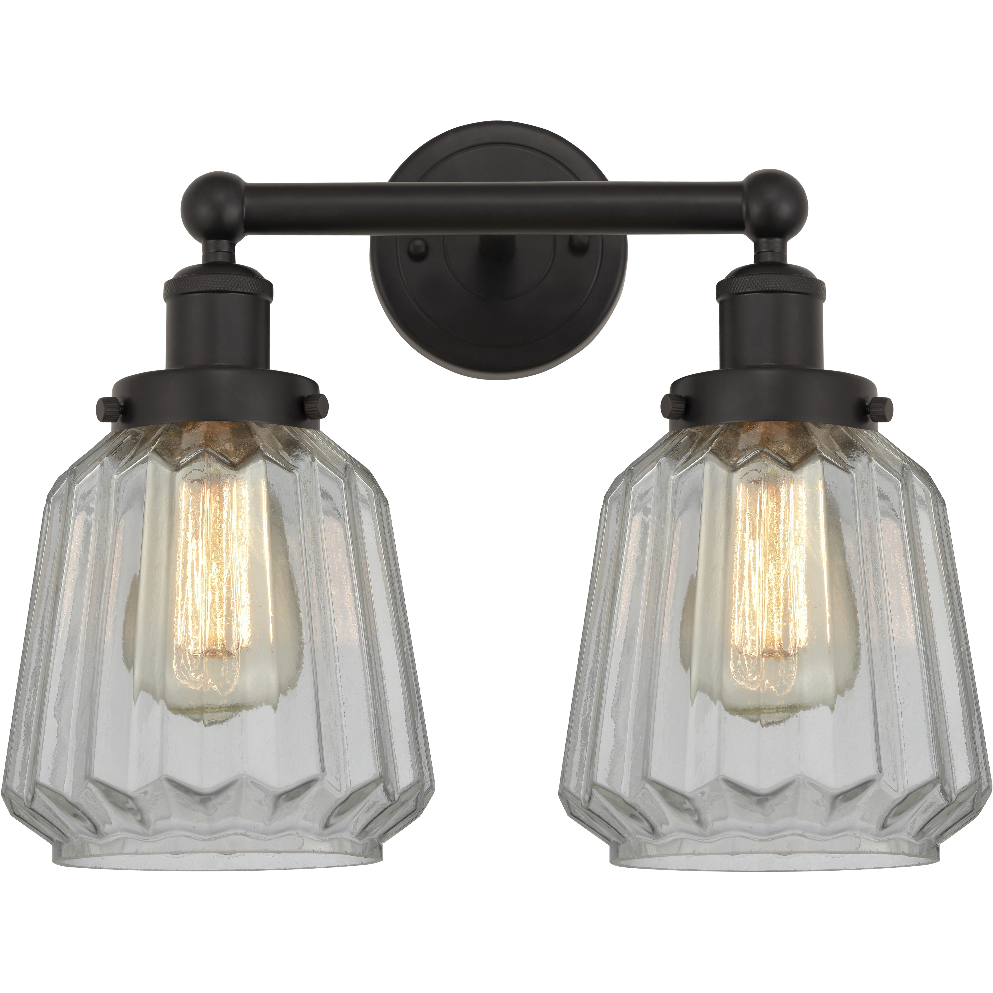 Chatham 2 Light 15.5 inch Oil Rubbed Bronze Bath Vanity Light Wall Light