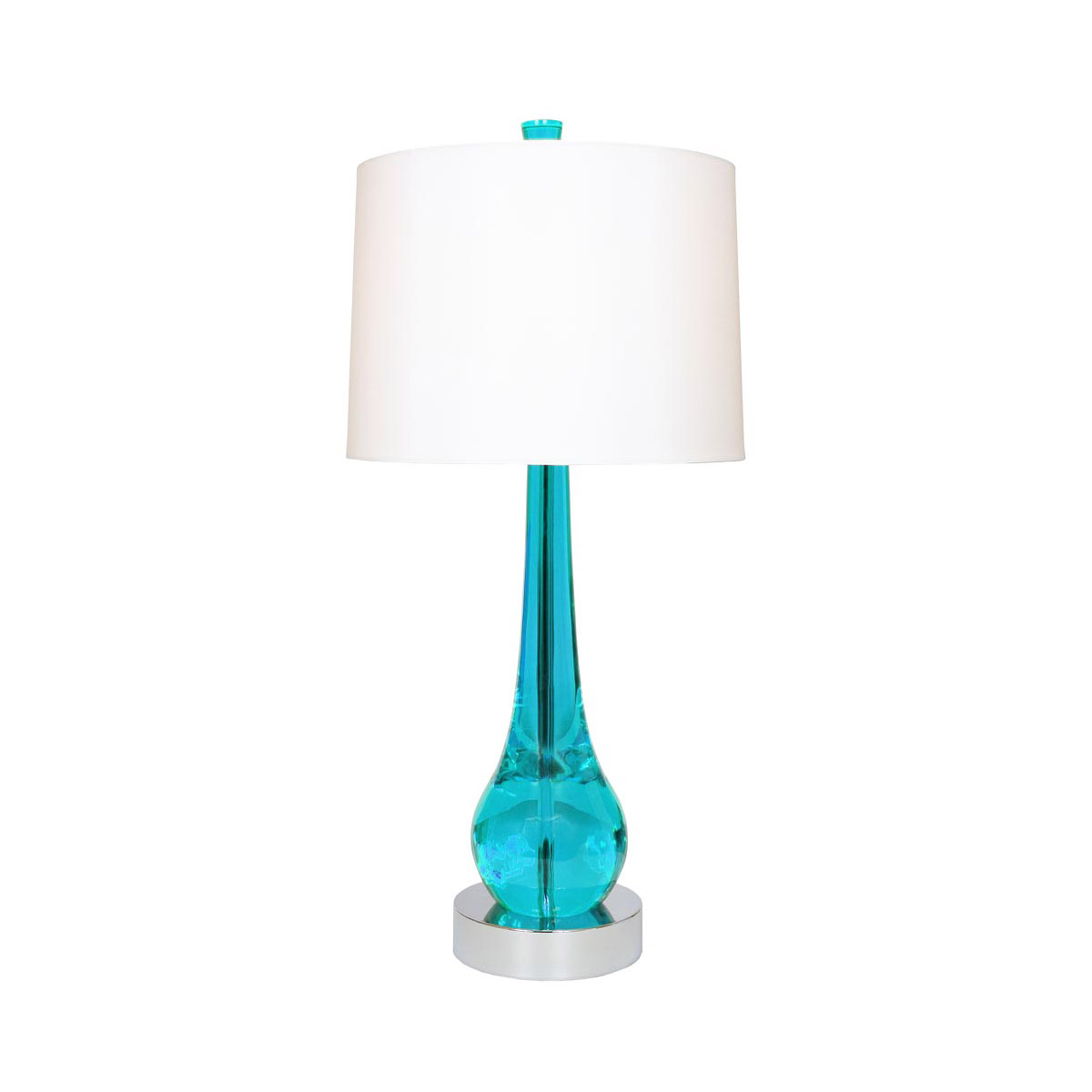 Charming 33 inch 150 watt Chrome Table Lamp Portable Light, Fantasy