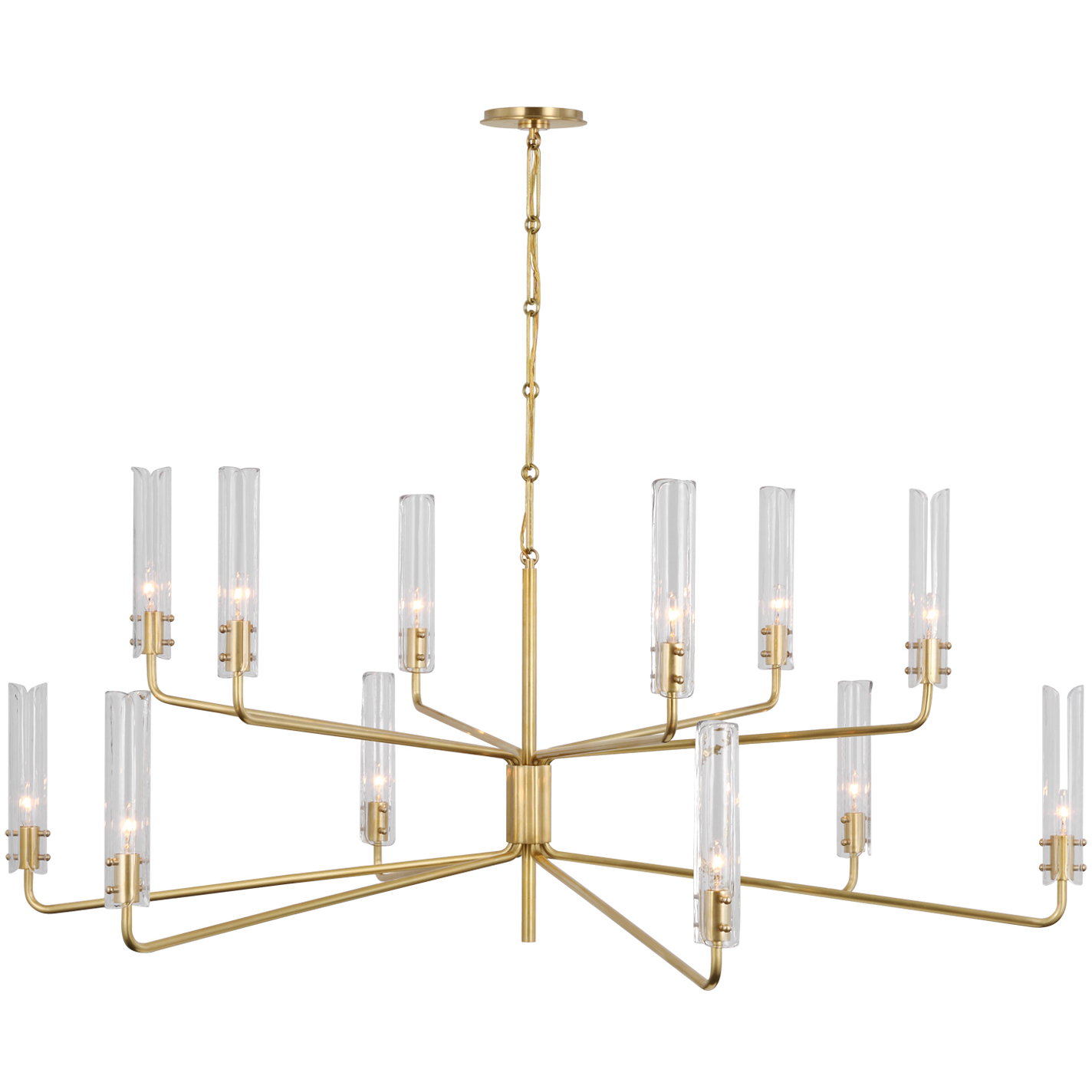 Visual Comfort Signature Collection ARN5486HAB-CG AERIN Casoria LED 56. ...