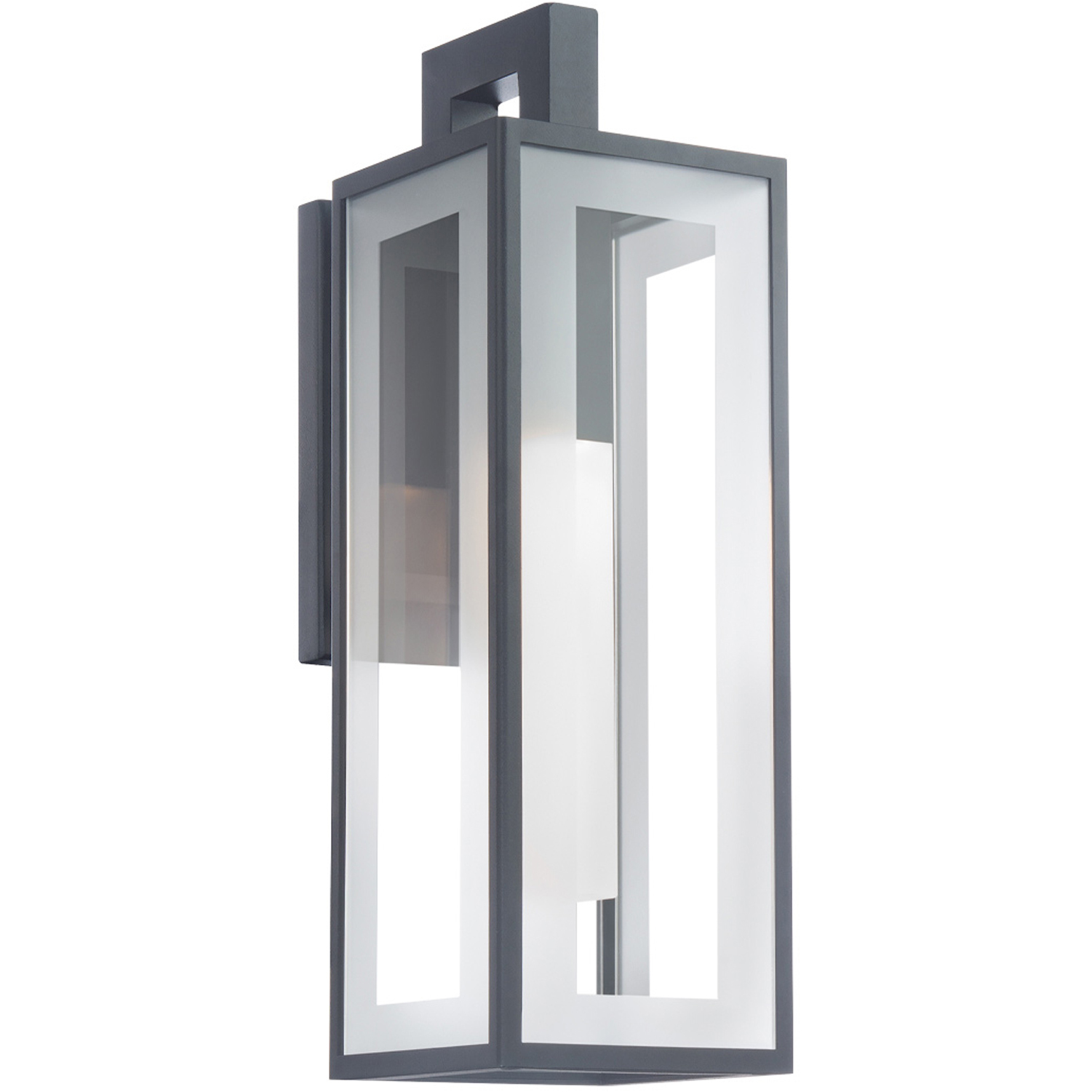 Cambridge 1 Light 18 inch Black Outdoor Wall Light in 18in.
