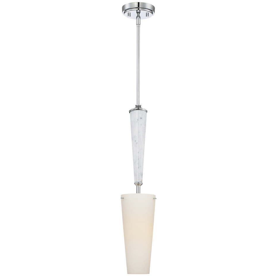 Lusso 1 Light 6.25 inch Chrome Mini Pendant Ceiling Light