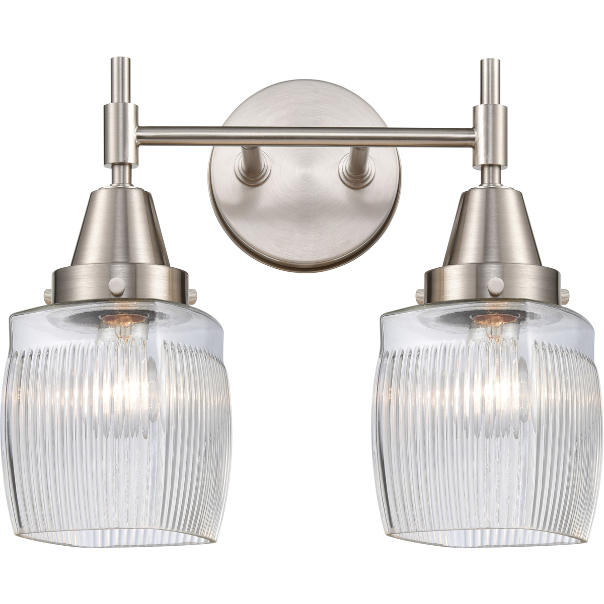 Caden 2 Light 15 inch Satin Nickel Bath Vanity Light Wall Light