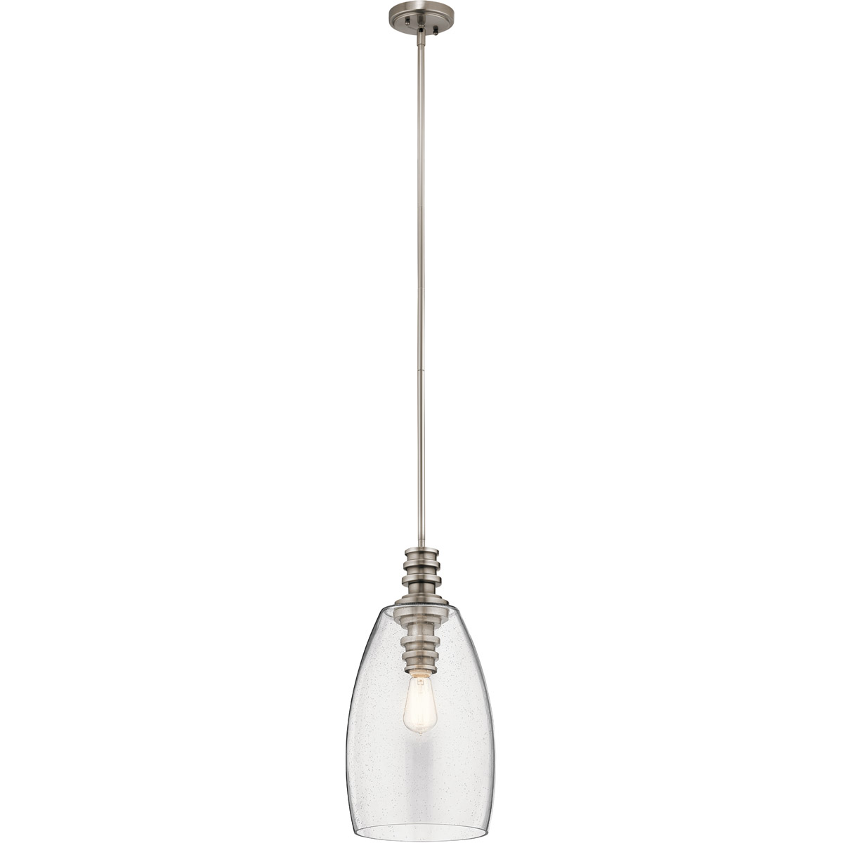Lakum 1 Light 10 inch Classic Pewter Pendant Ceiling Light