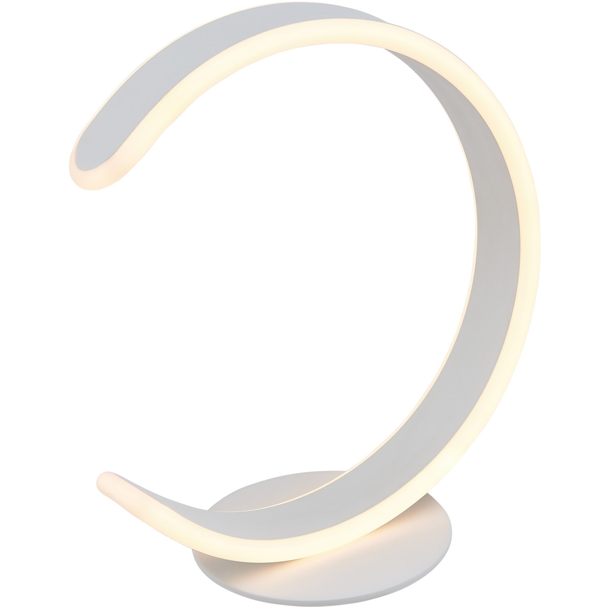 Luma 13 inch 12.00 watt White Table Lamp Portable Light