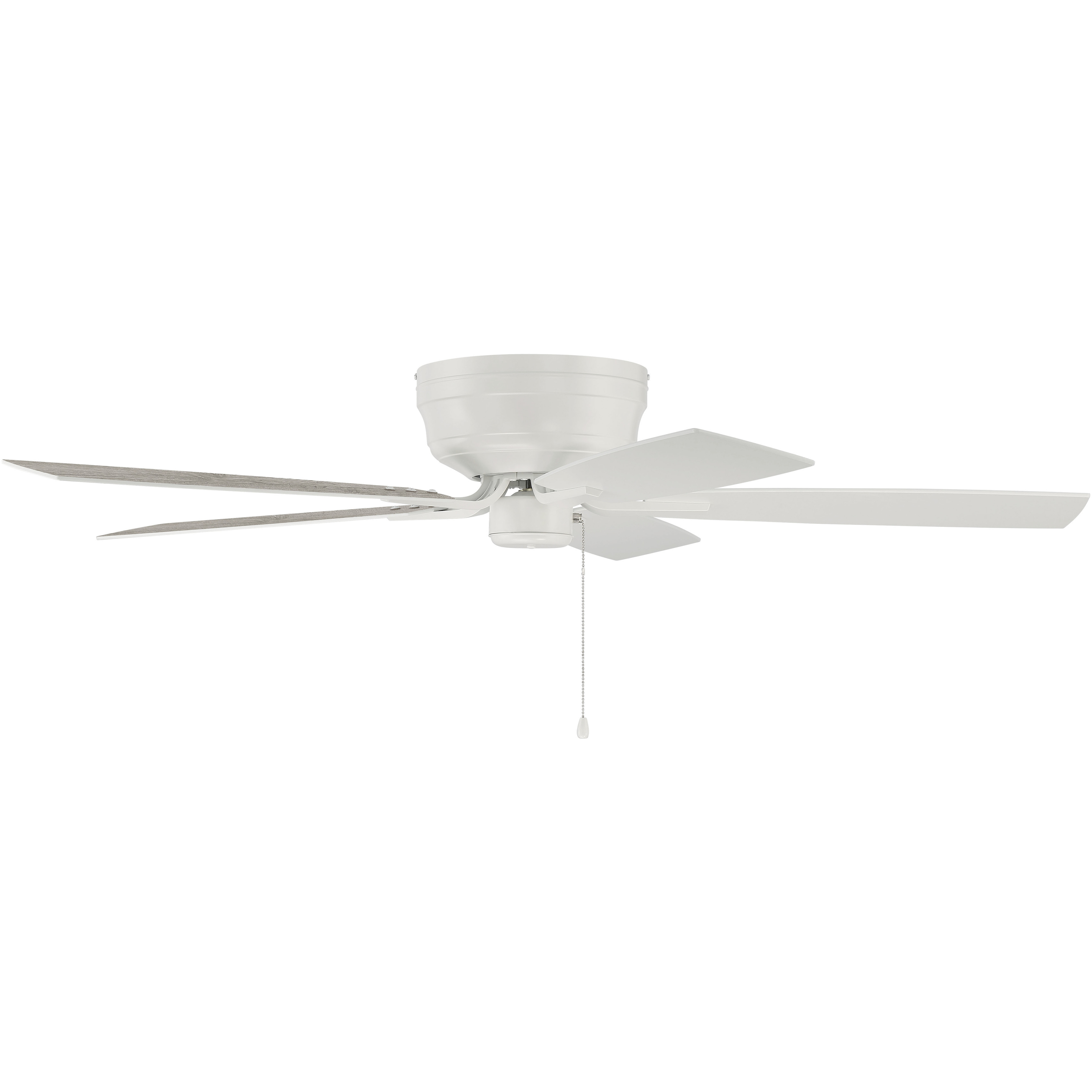 Craftmade PPH52W5 Pro Plus Hugger 52 inch White with Reversible White ...