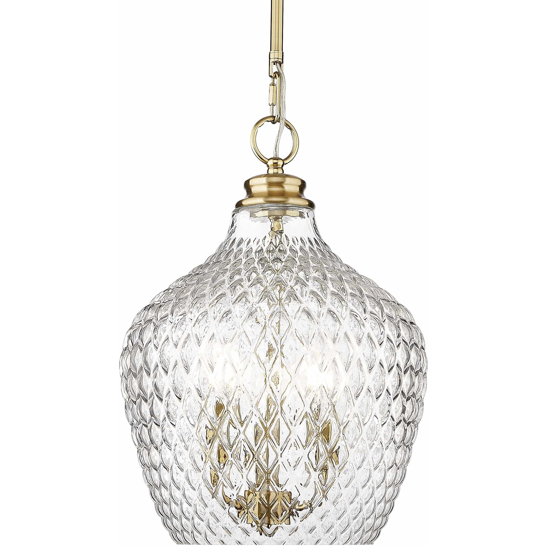 Adeline Pendant Ceiling Light in Modern Brushed Gold