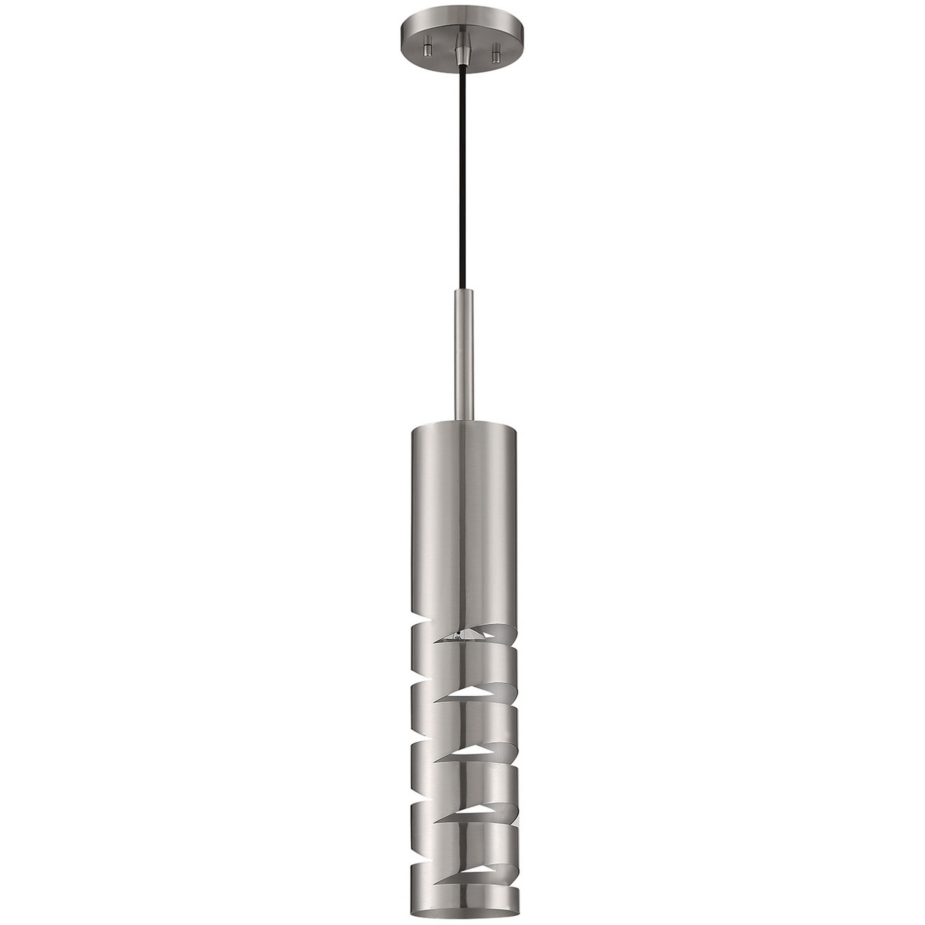Valante 1 Light 4.75 inch Satin Nickel Pendant Ceiling Light