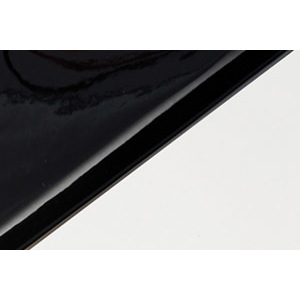 Ambiance Collection 1 Light Gloss Black and Matte White with Brushed Nickel Wall Sconce Wall Light