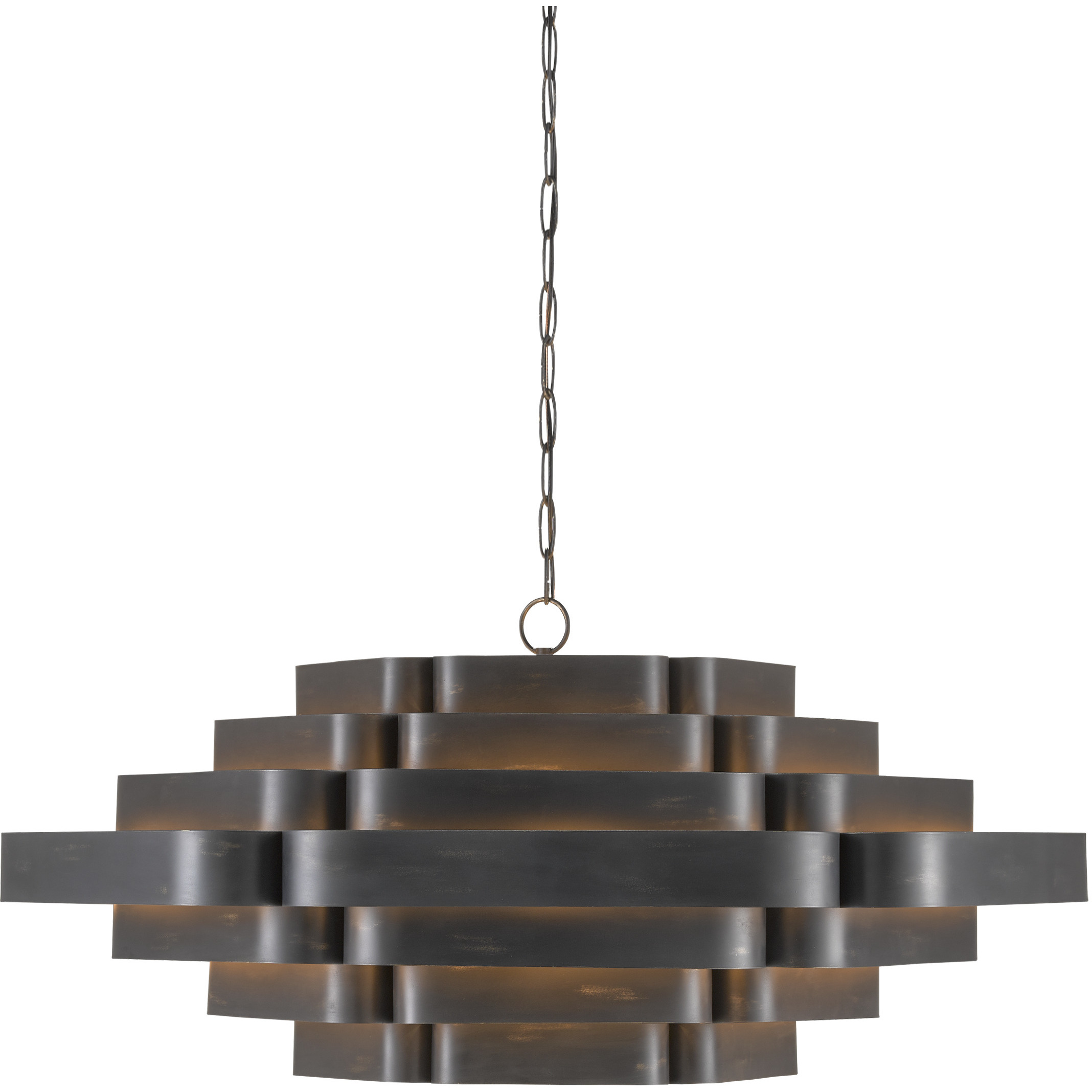 Bailey 6 Light 48 inch French Black Chandelier Ceiling Light, Bunny Williams Collection