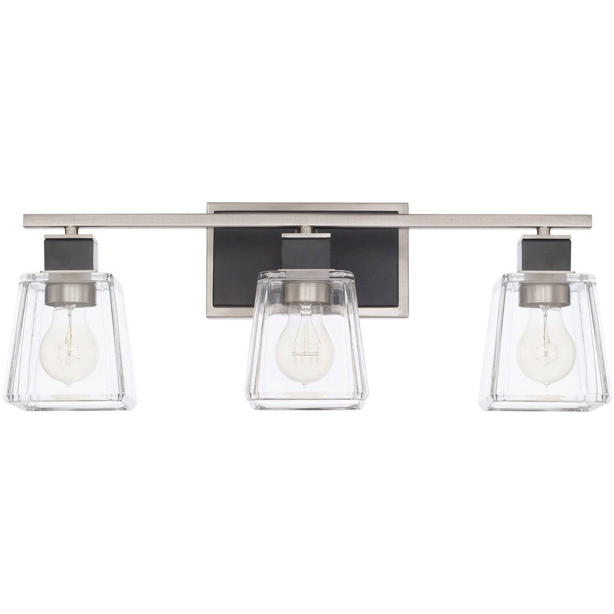Tux 3 Light 23 inch Black Tie Vanity Light Wall Light