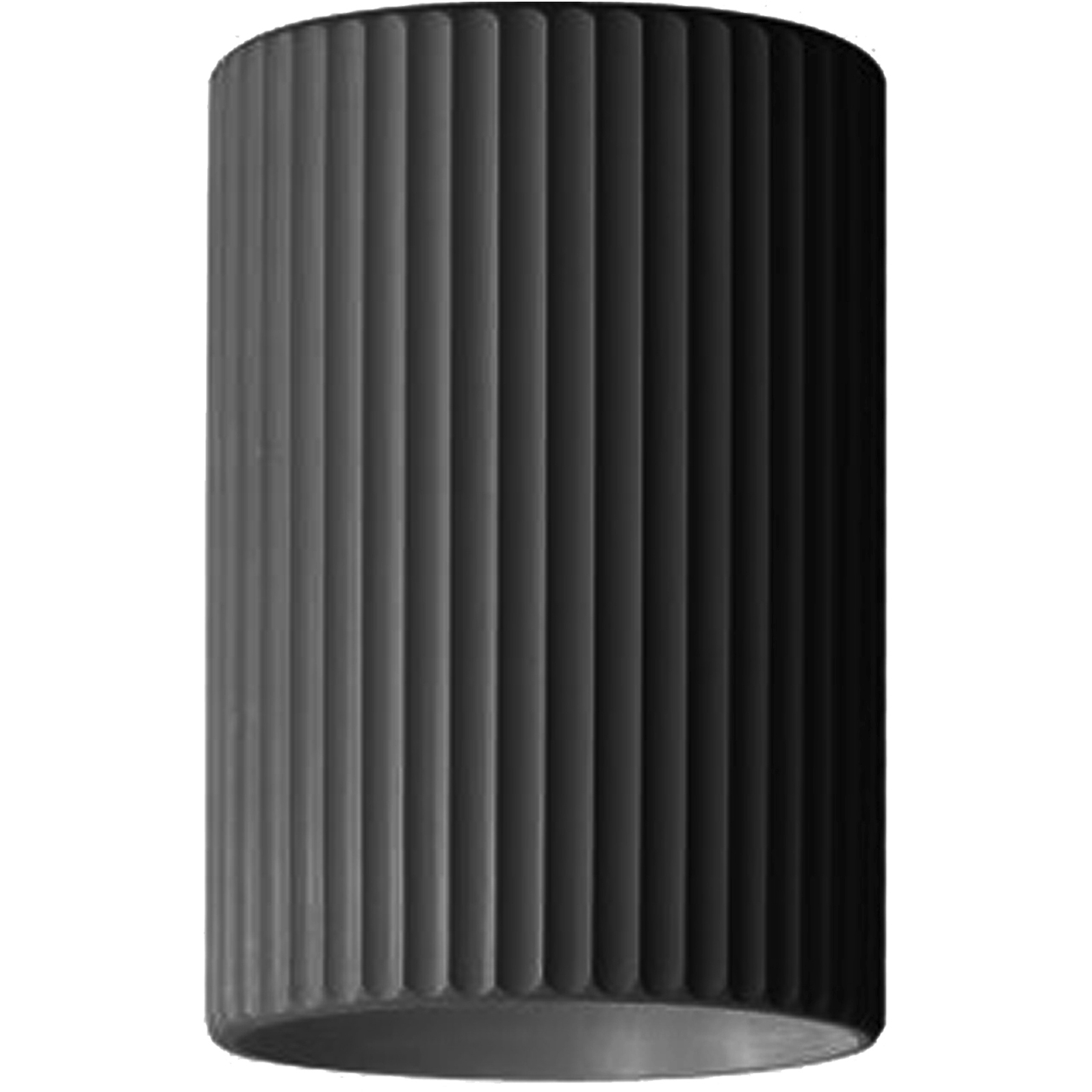 Fabiana LED 5 inch Matte Black Flush Mount Ceiling Light