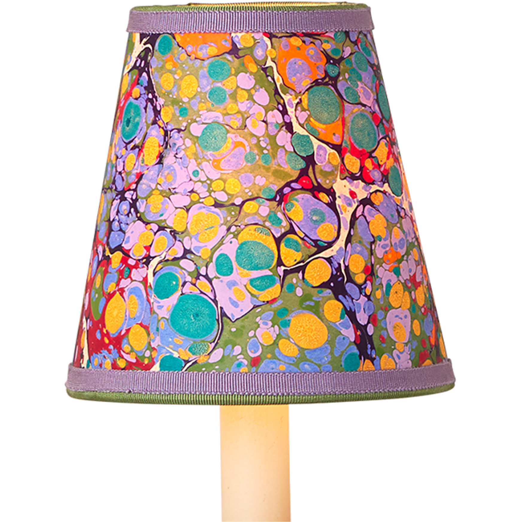 Marble Multi-color 5 inch Tapered Chandelier Shade