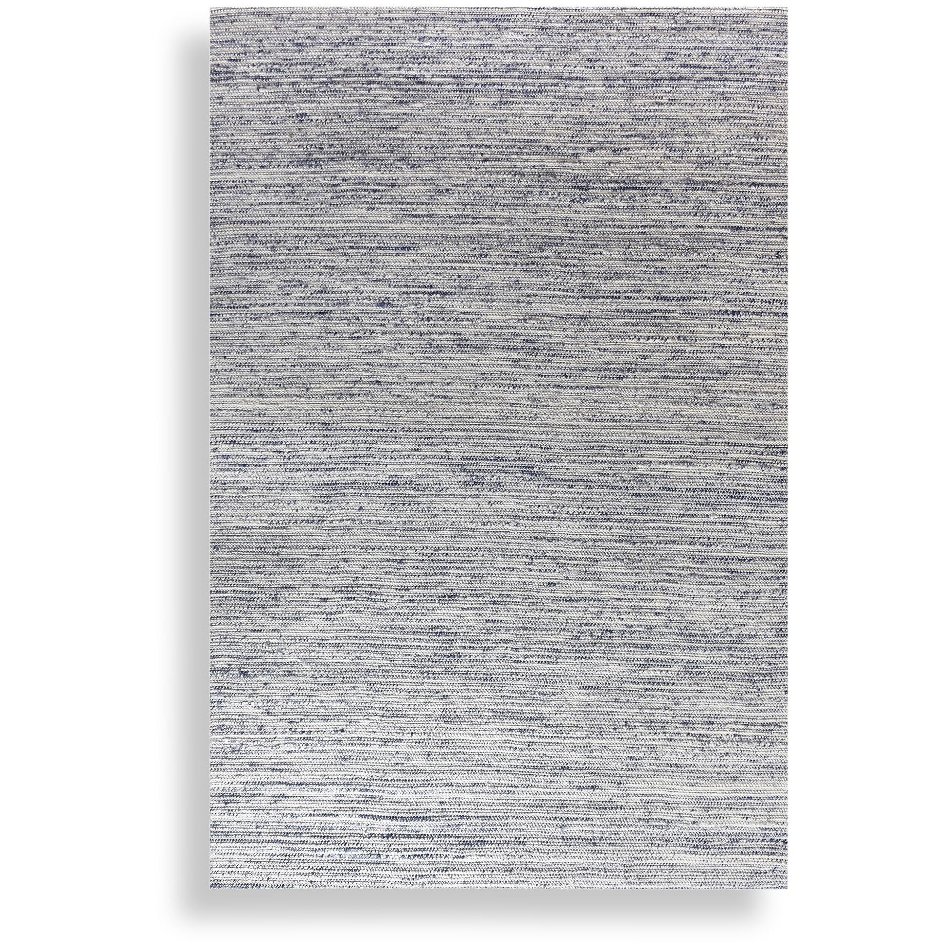 Khiara 144 X 108 inch Warm Ivory and Blue Indoor-Outdoor Rug, 9ft x 12ft