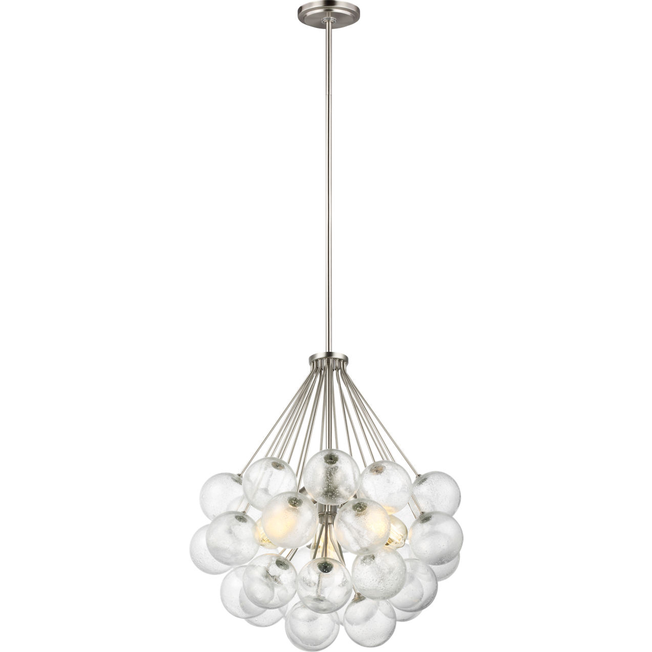 Sean Lavin Bronzeville 3 Light 21.75 inch Brushed Nickel Pendant Ceiling Light