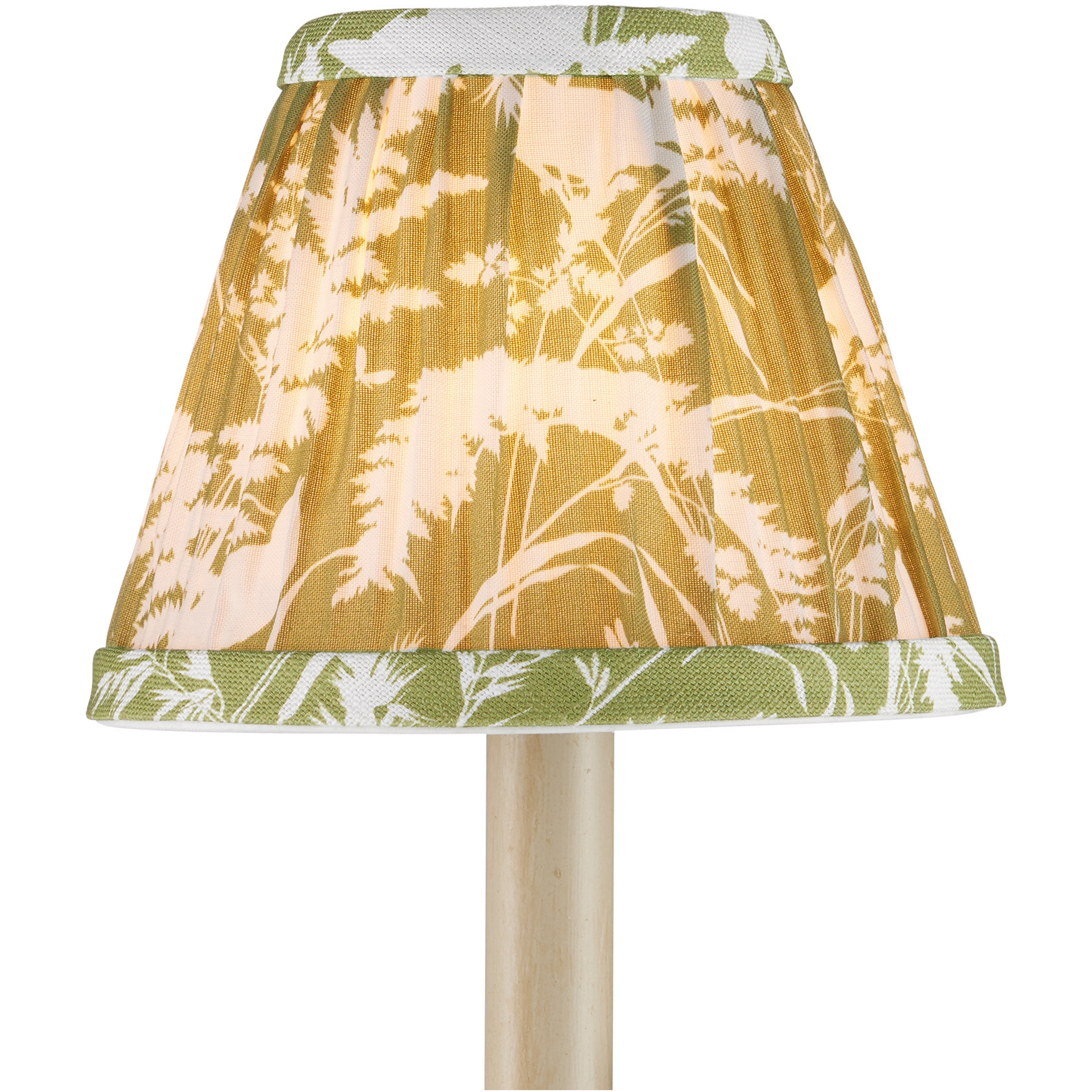 Aviary Moss and Ivory 6 inch Chandelier Shade