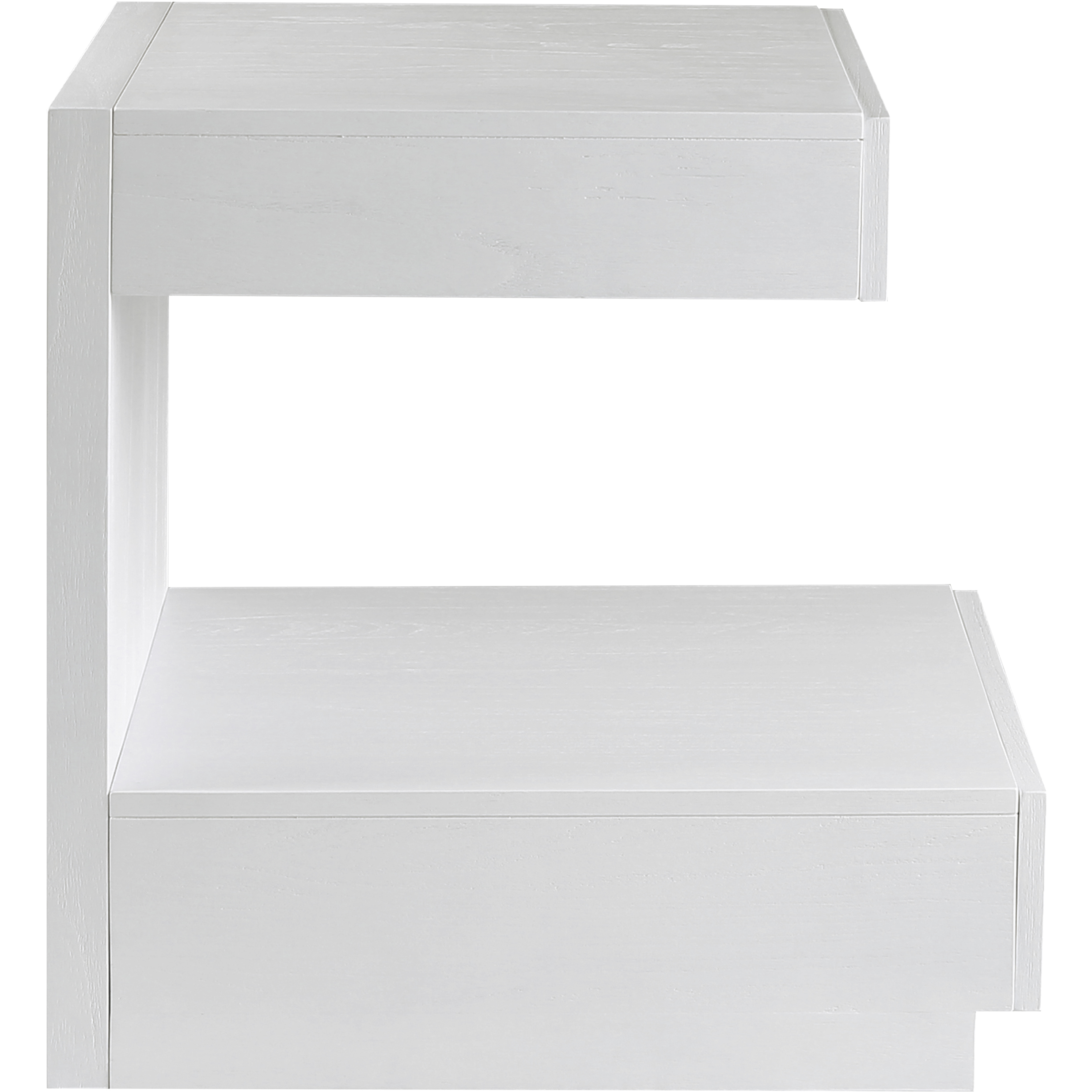 Checkmate 24 X 24 inch White Accent Table