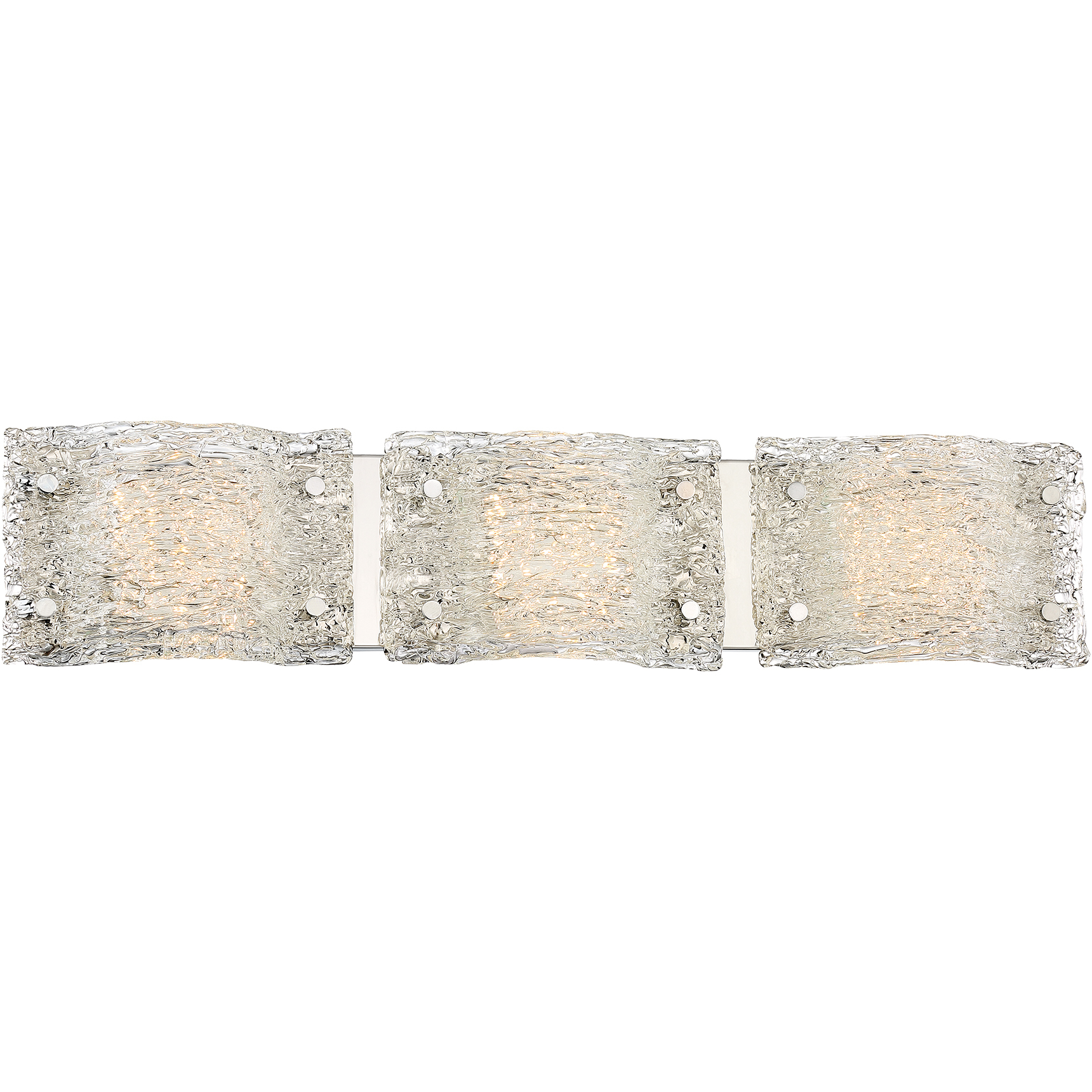 Forest Ice LED 29 inch Chrome Bath Light Wall Light