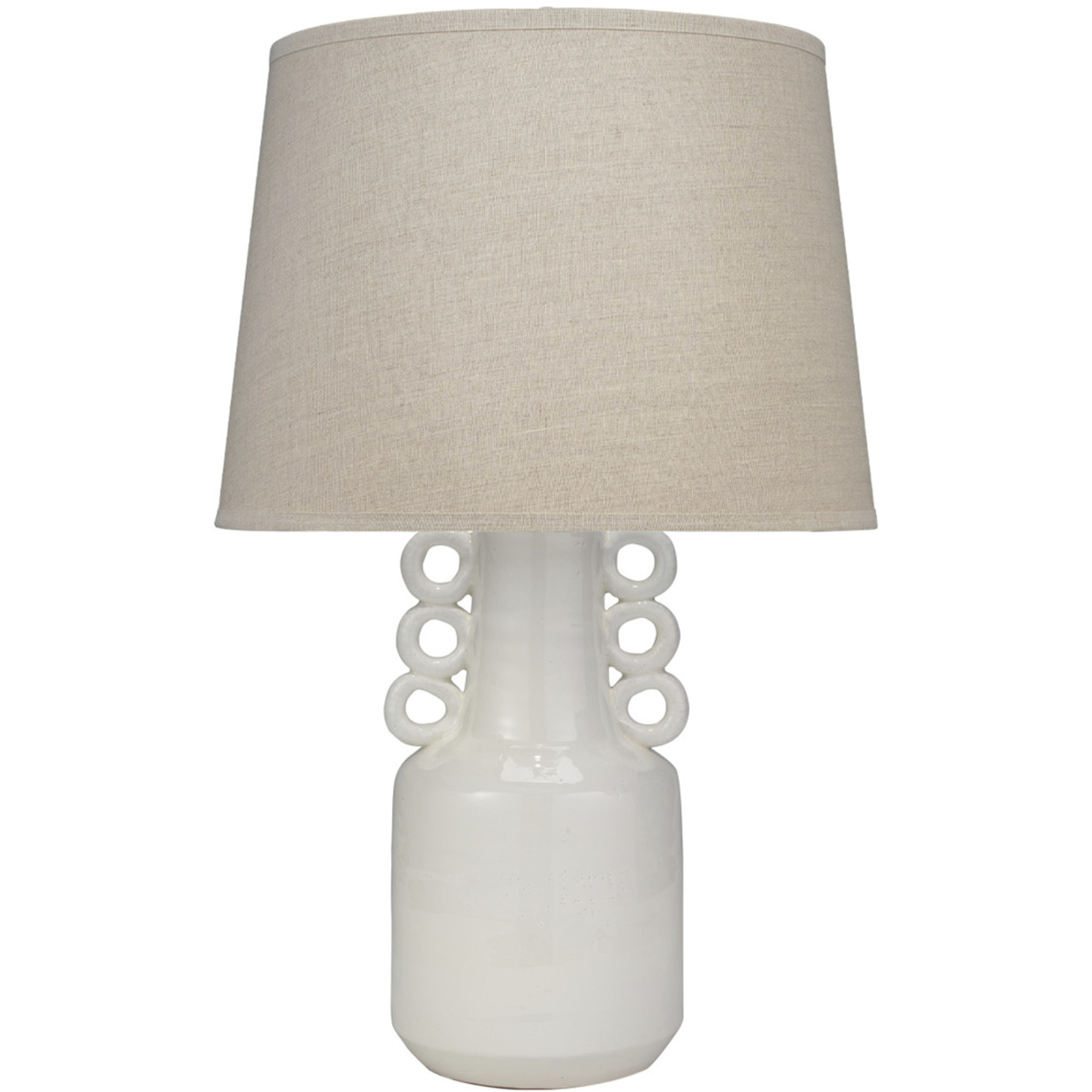 Circus 26.5 inch 150 watt White Table Lamp Portable Light