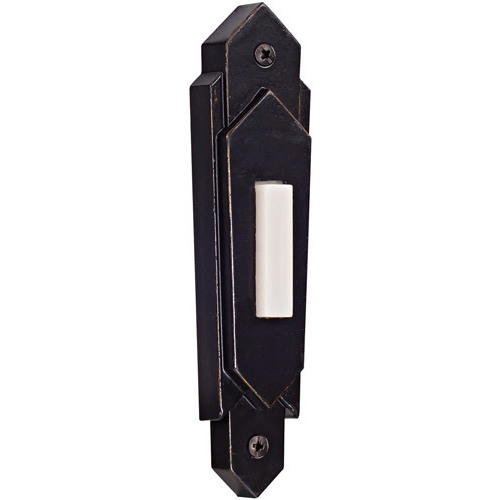 Contemporary Antique Bronze Push Button