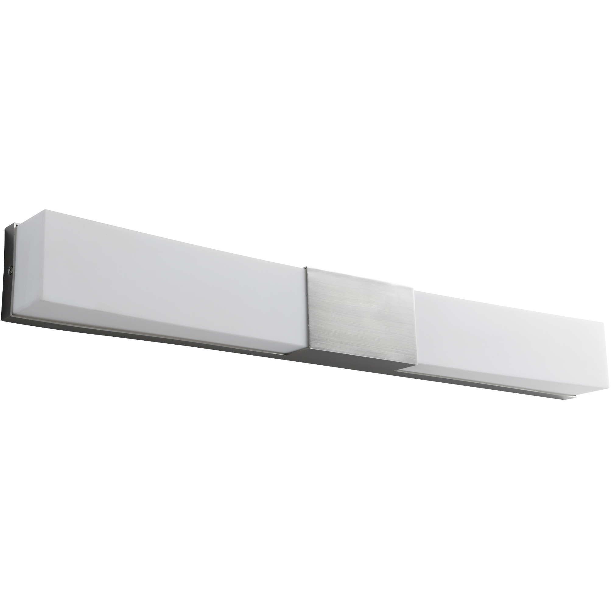 Crescent 2 Light 30.5 inch Satin Nickel Vanity Light Wall Light