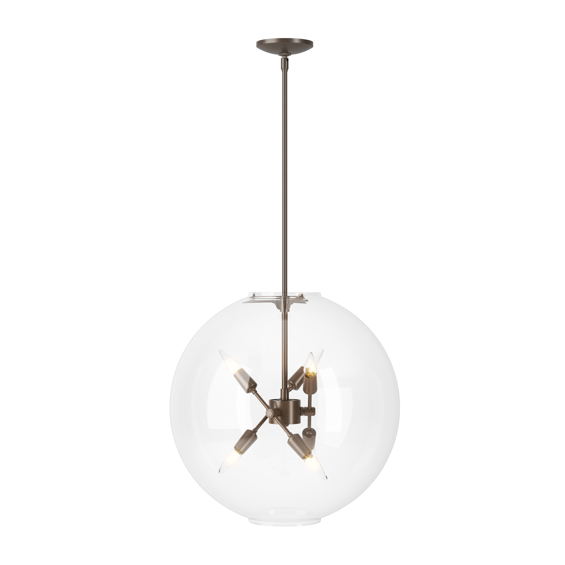 Sfera 6 Light 20 inch Bronze Pendant Ceiling Light