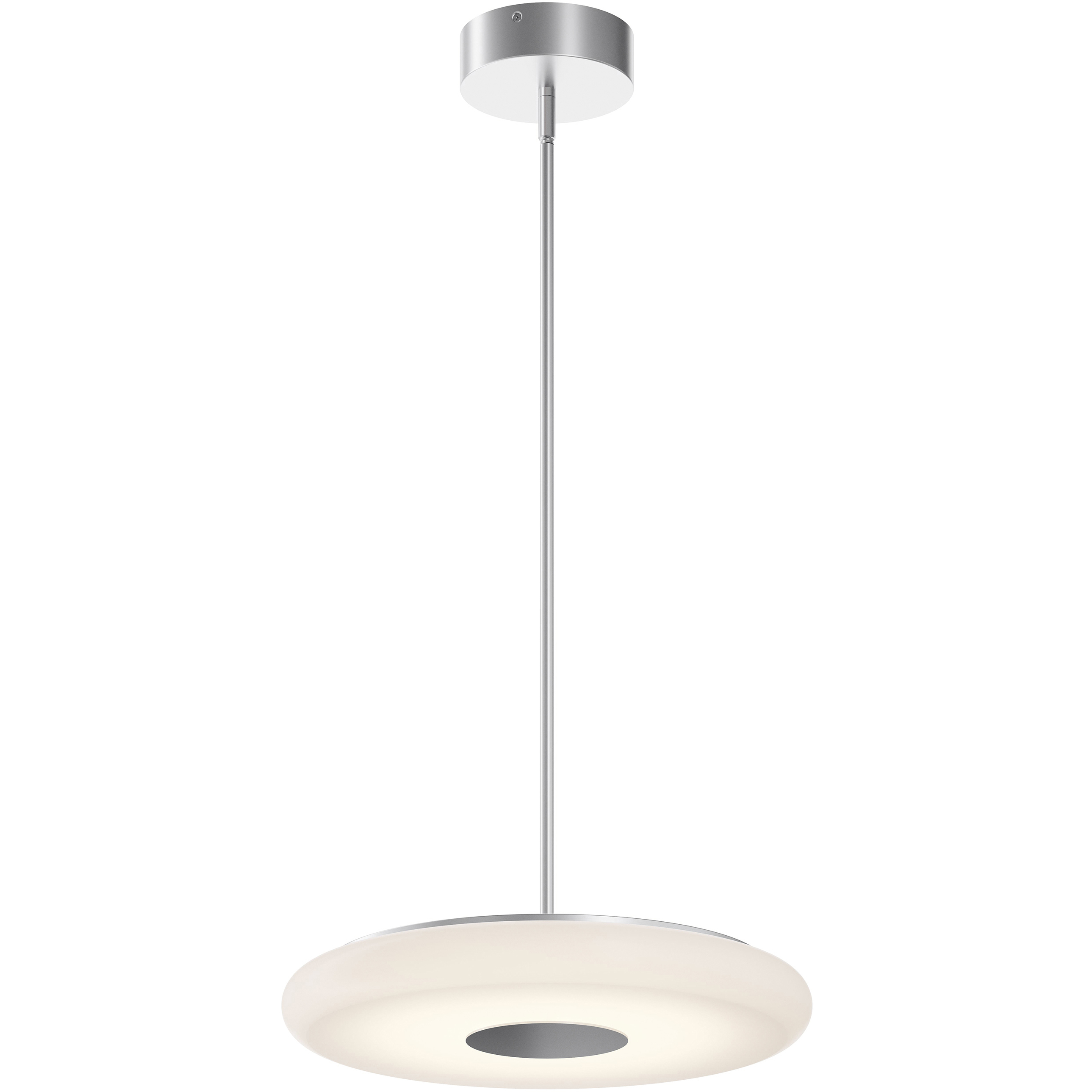 June LED 5.91 inch Satin Nickel Pendant Ceiling Light
