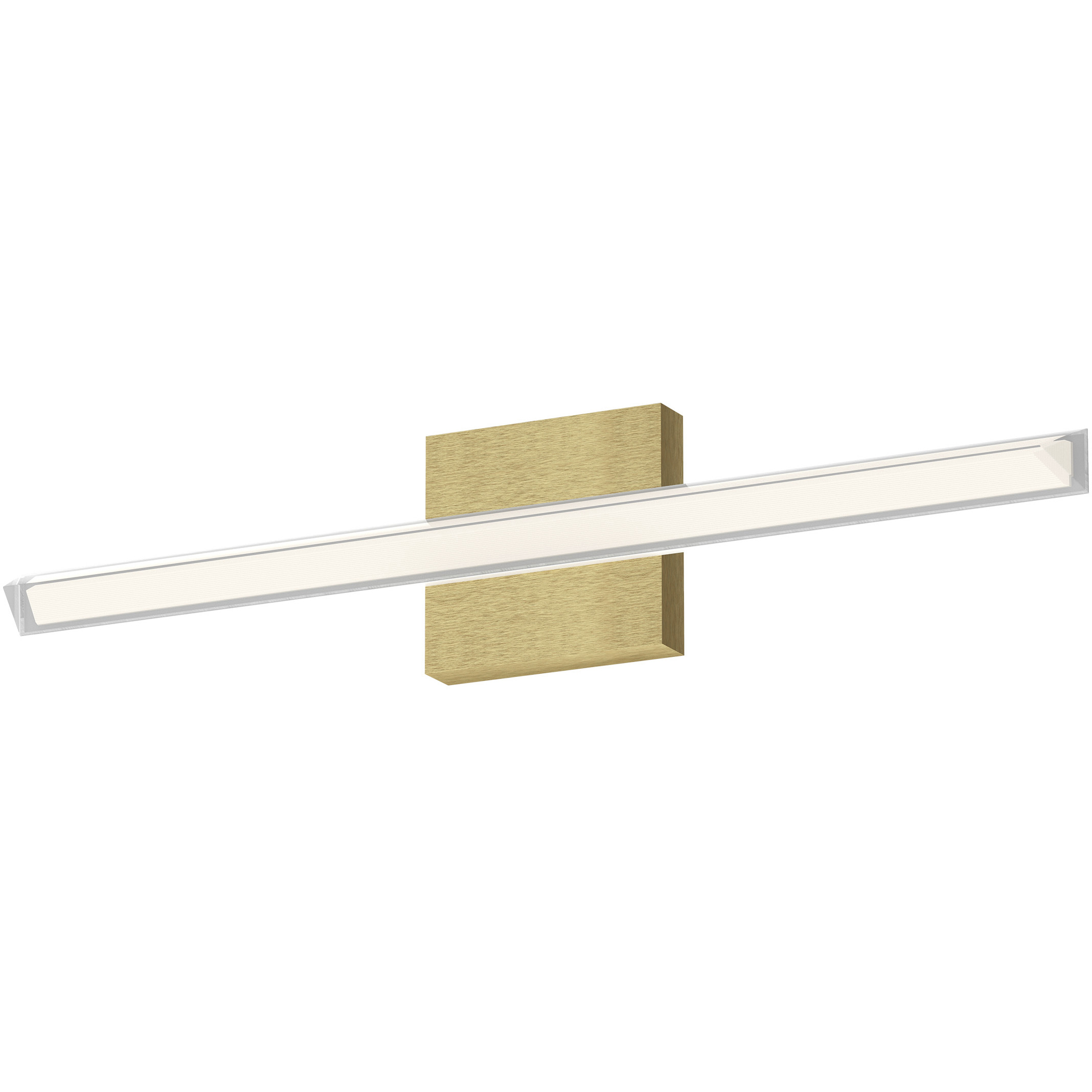 Saphir LED 23.13 inch Brushed Gold Vanity Light Wall Light